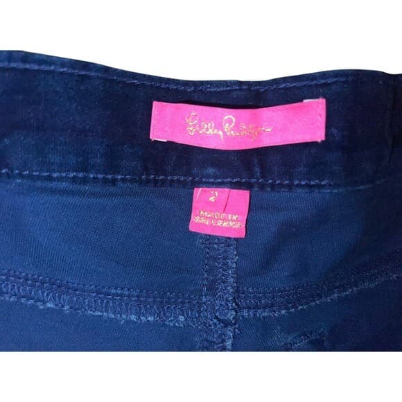 Lilly Pulitzer High Rise Plush Skinny Pant-Luna Wash S 2 Dopamine Boho - Thumbnail 6