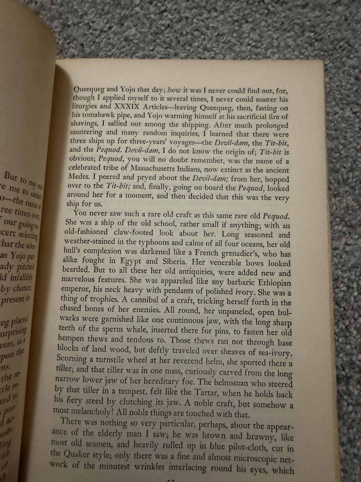 Moby Dick Literary Guild Edition Mid‑Century Illustrated Classic - Thumbnail 4