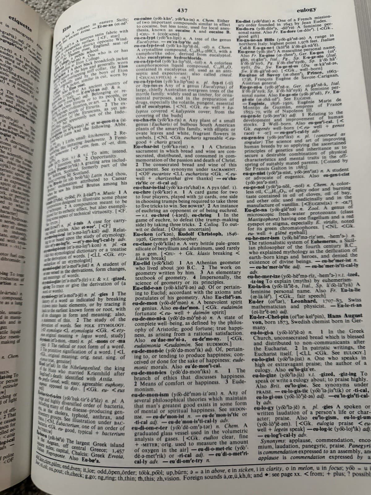 Funk & Wagnalls Dictionary Comprehensive Edition Red Hardcover 2‑Book Set - Thumbnail 4