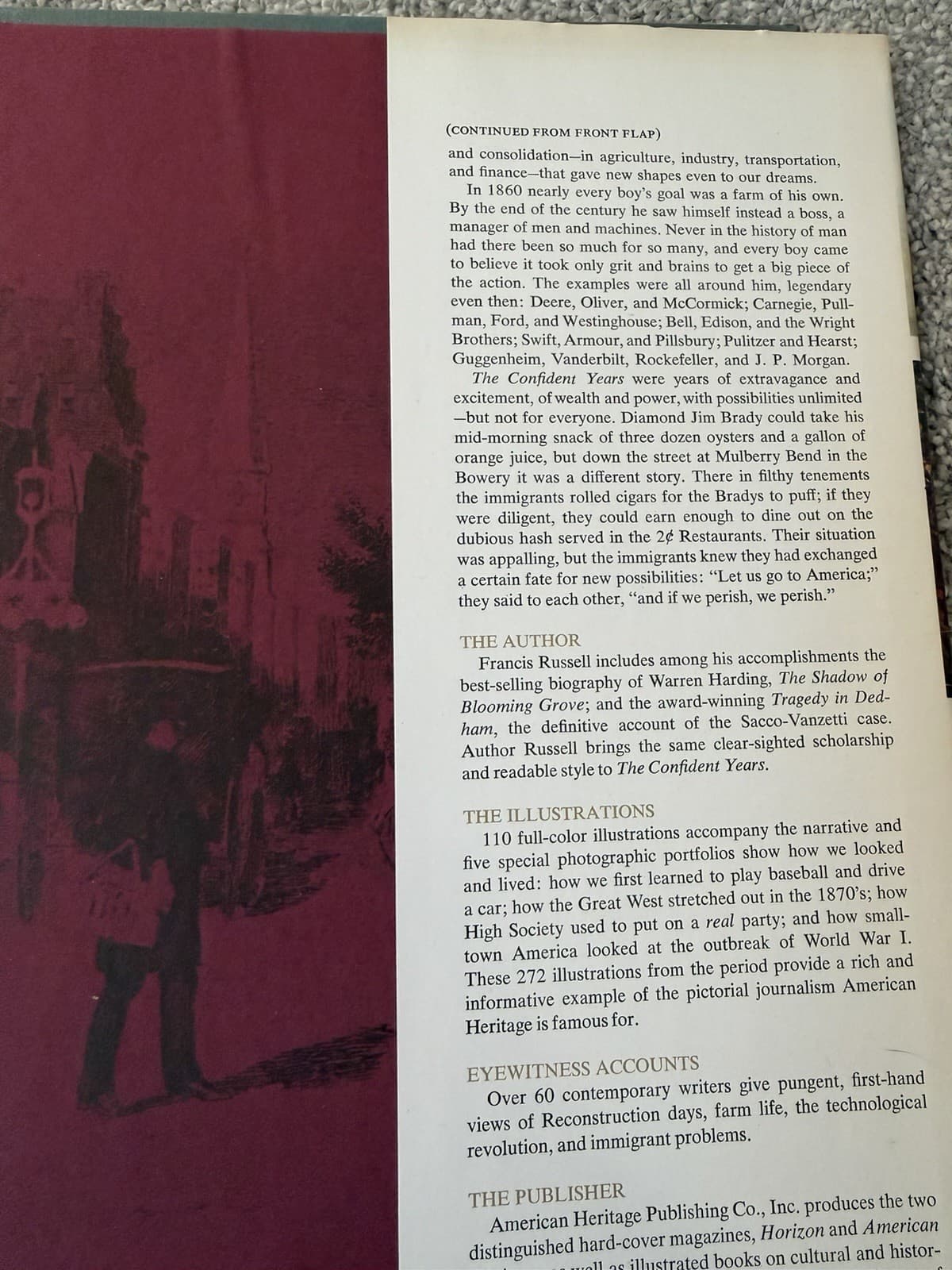 American Heritage History Book — The Confident Years First Edition - Thumbnail 6