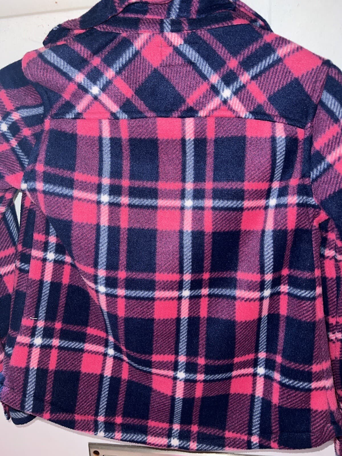 WEATHERPROOF-Plaid Cozy Sz 7-8 preppystyle Normcore kidcore - Thumbnail 3