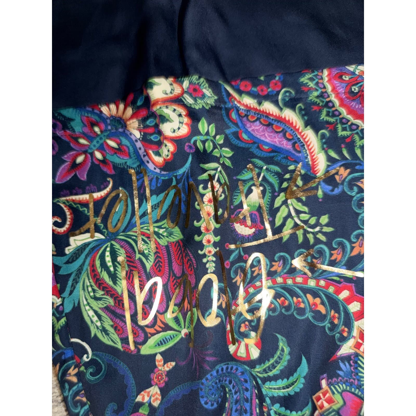 Desigual Blue Floral Global Traveller Top Sz XL Sleeveless NWT Dopamine - Thumbnail 7