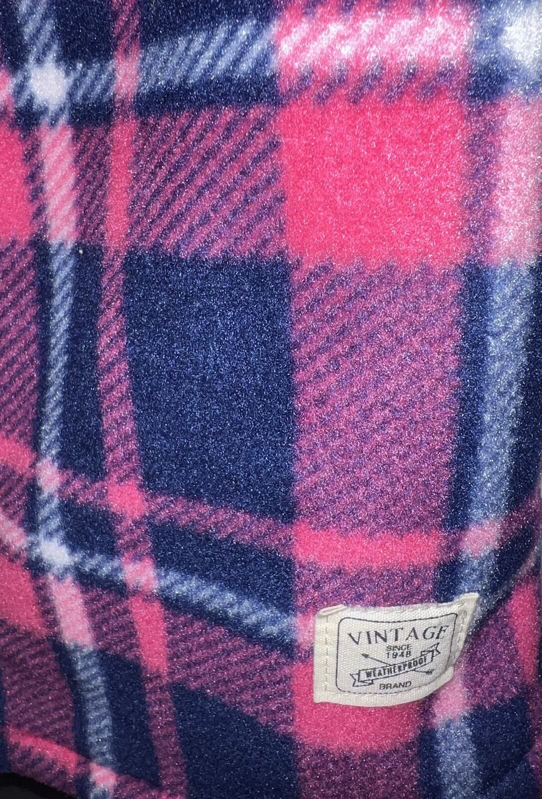 WEATHERPROOF-Plaid Cozy Sz 7-8 preppystyle Normcore kidcore - Thumbnail 4