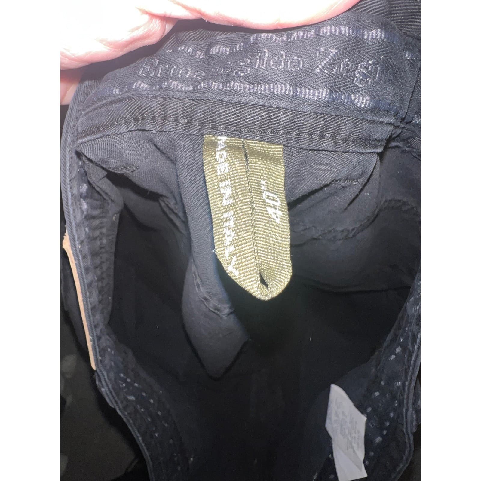 Ermenegildo Zegna Black Jeans Luxury Designer Italian Denim sz 40 - Thumbnail 4