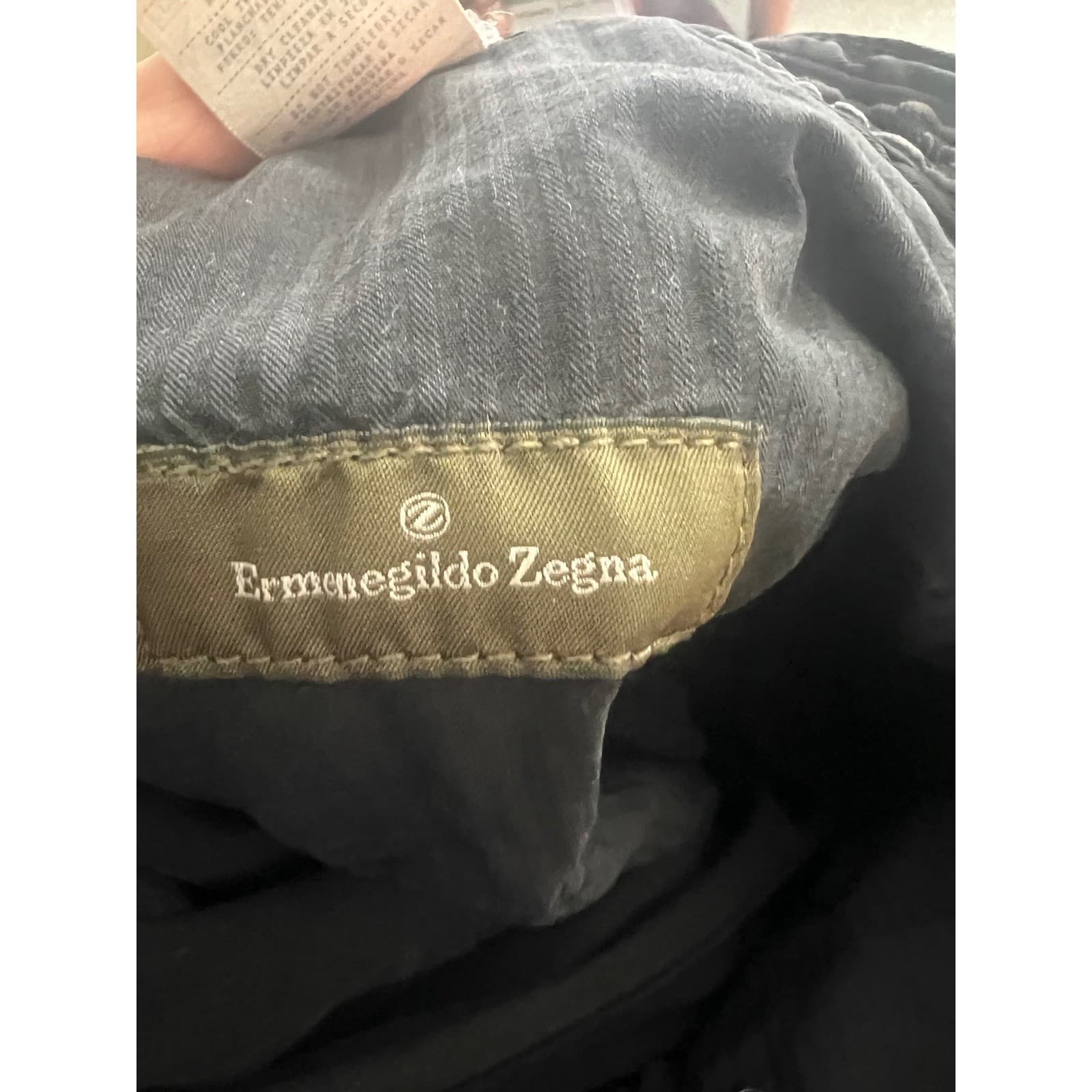 Ermenegildo Zegna Black Jeans Luxury Designer Italian Denim sz 40 - Thumbnail 5