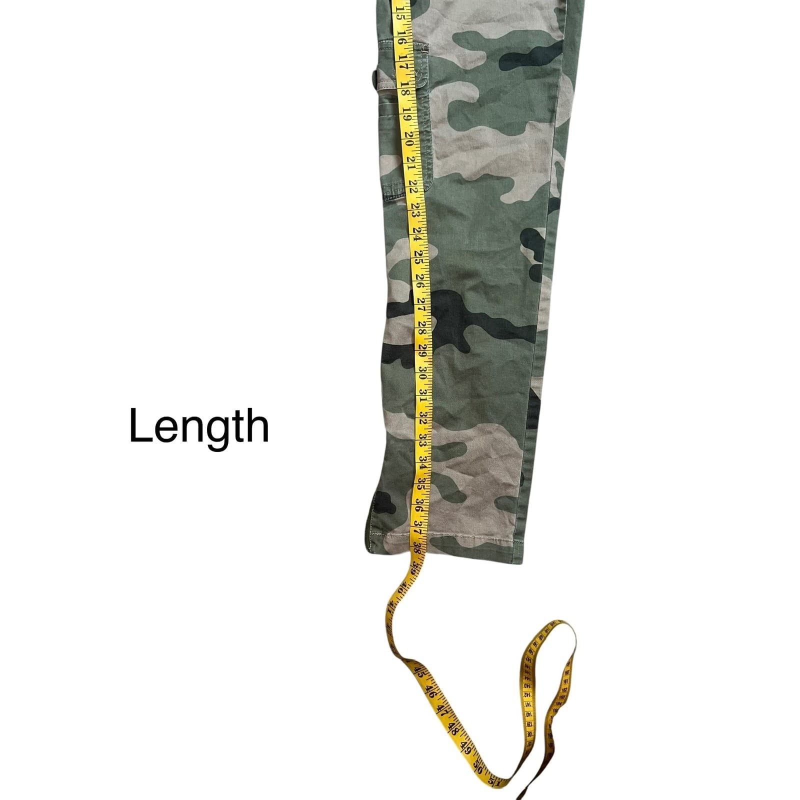 Juicy Couture Y2K Vintage Camouflage Pants Sz 8 | Boho Casual 2000s - Thumbnail 8