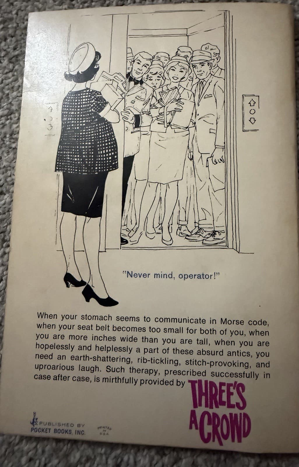Three’s a Crowd — Keats Petree (1966, Pocket Books) – First Edition - Thumbnail 6