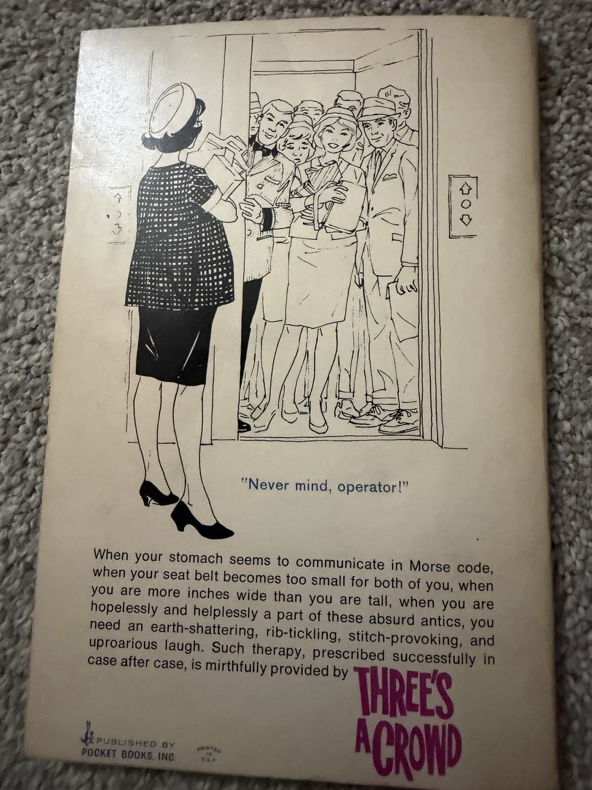 Three’s a Crowd — Keats Petree (1966, Pocket Books) – First Edition - Thumbnail 5