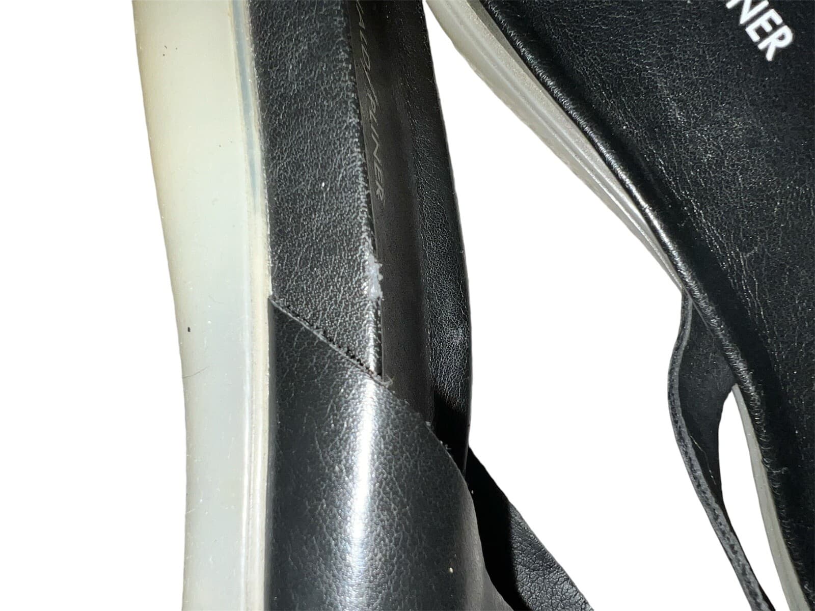 Donald J Pliner Hollie Slide on Sandals, Black Sz 10 Comfy Summer Minimalist - Thumbnail 7