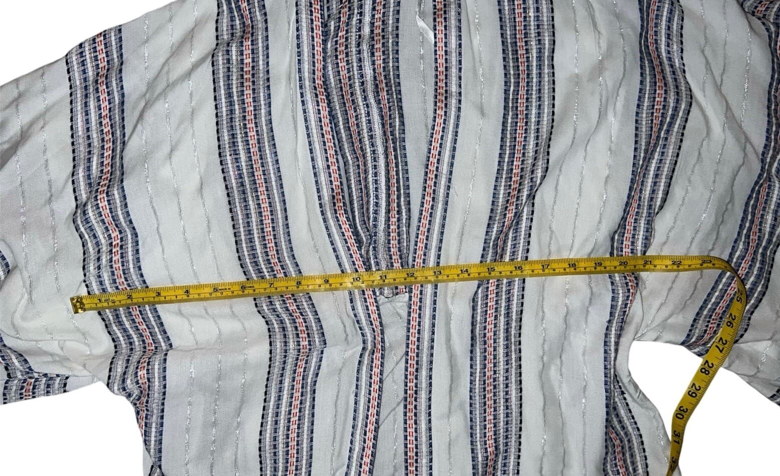 Sim & Sam Kimono L/XL Striped Coastal Boho Bohemian Summer - Thumbnail 8