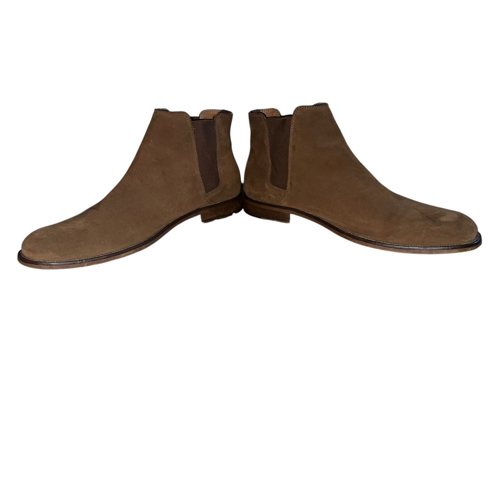 Aldo brown suede ankle boots Normcore Preppy Sz 12 - Thumbnail 3