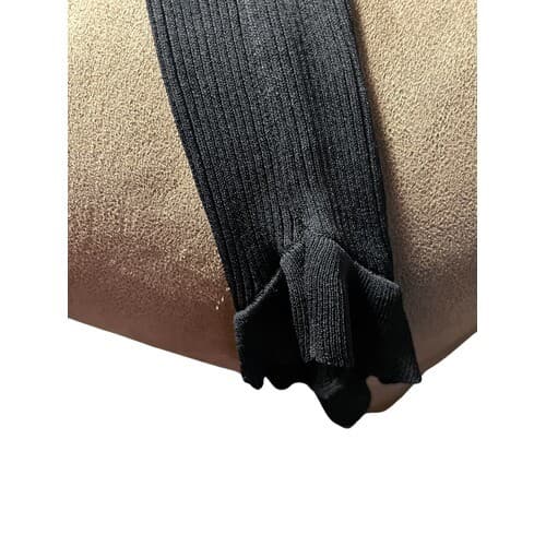 Diane von furstenberg cardigan Minimalist sz s Ruffle Dark Academia Emo - Thumbnail 4