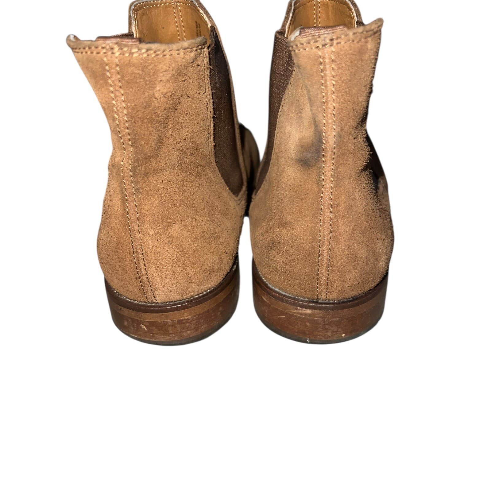 Aldo brown suede ankle boots Normcore Preppy Sz 12 - Thumbnail 2