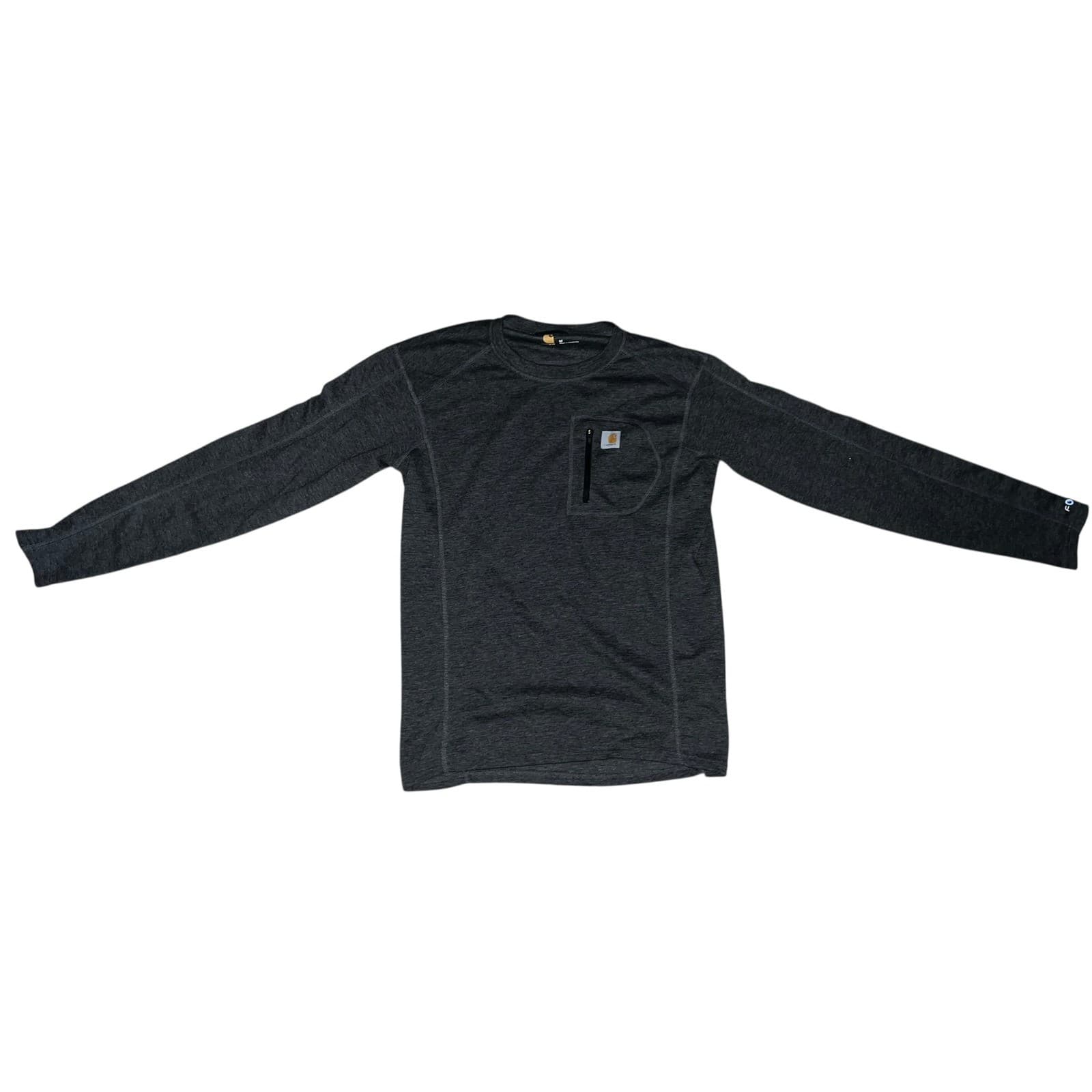 MEN'S BASE LAYER QUARTER-ZIP THERMAL CARHARTT FORCE casual comfy - Thumbnail 3