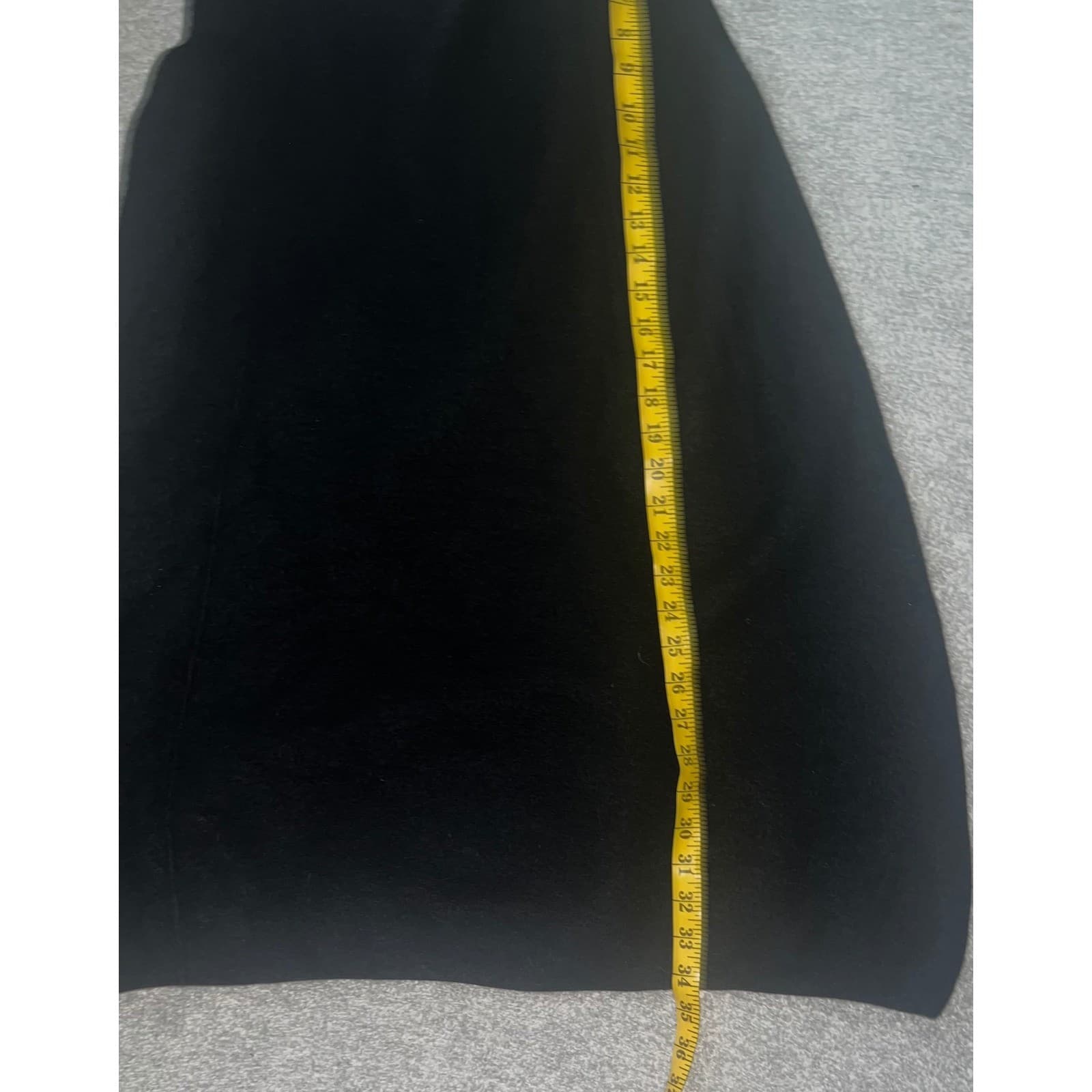 COS Black Wool Sheath Dress Sz M | Minimalist Designer Round Neck - Thumbnail 9