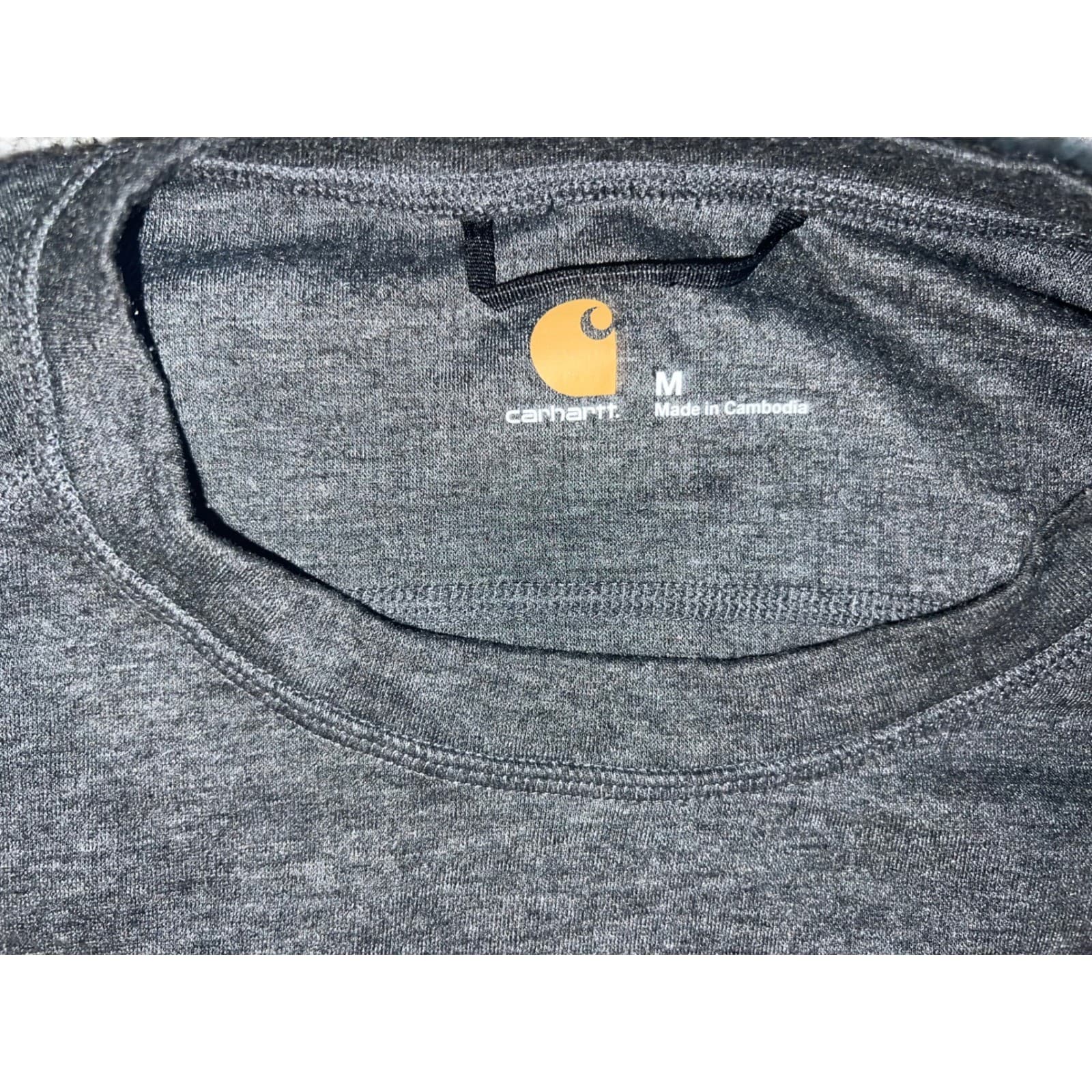 MEN'S BASE LAYER QUARTER-ZIP THERMAL CARHARTT FORCE casual comfy - Thumbnail 5