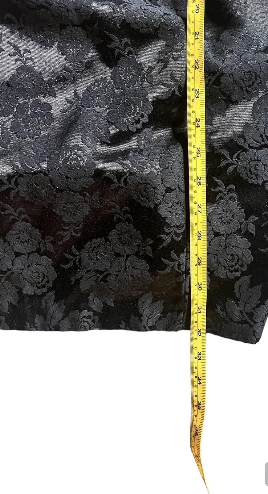 80s Core RetroBlack Lace, Bead, Brocade Dress and Jacket, Dollar Clothing Brand - Thumbnail 6