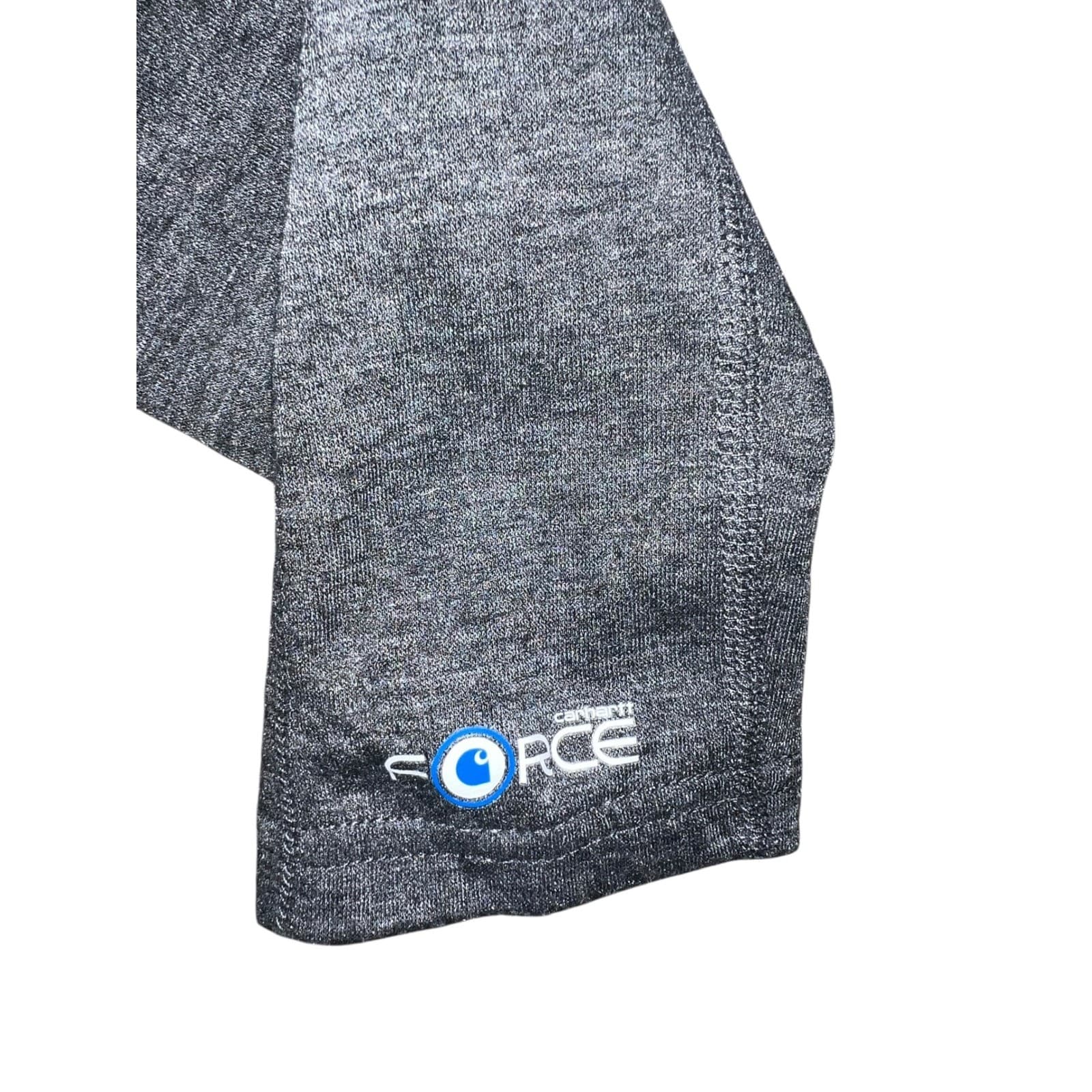 MEN'S BASE LAYER QUARTER-ZIP THERMAL CARHARTT FORCE casual comfy - Thumbnail 4