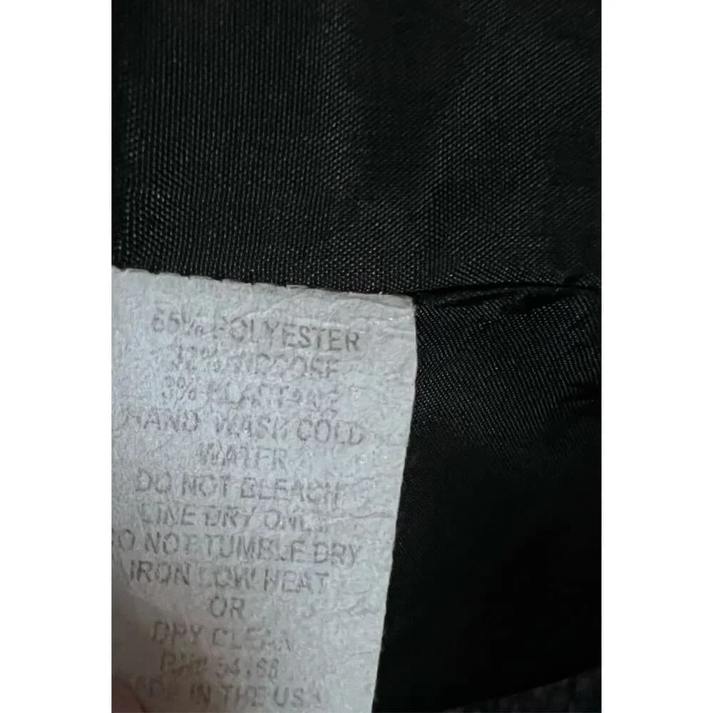 Elliott Lauren black white skirt sz 6 Mini Minimalist Office Siren Secretary - Thumbnail 5