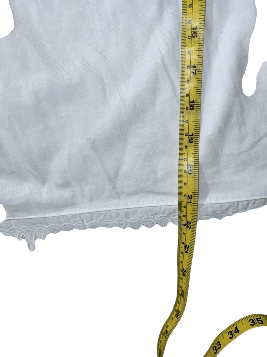 Lugnoncure white long sleeve size m Casual Round Neck Normcore - Thumbnail 6