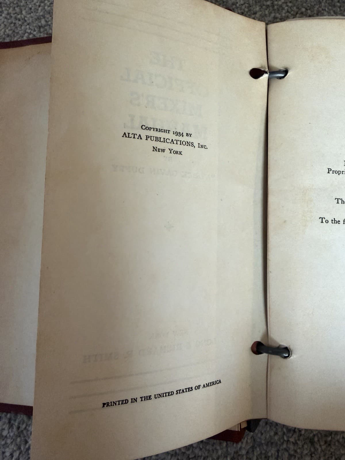 The Official Mixer’s Manual First Edition 1934 DUFFY,Patrick Gavin - Thumbnail 7