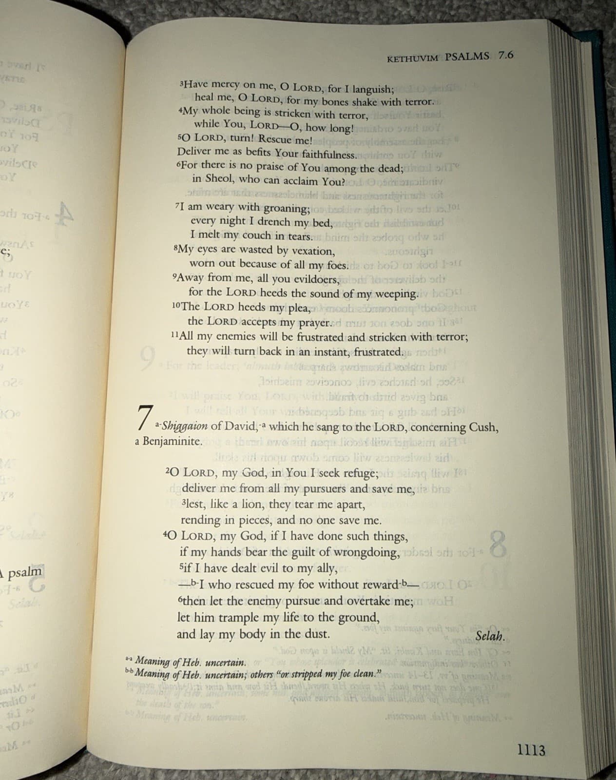 Tanakh Hebrew Bible – JPS 1985 Edition – Torah Nevi’im Kethuvim Hardcover - Thumbnail 5