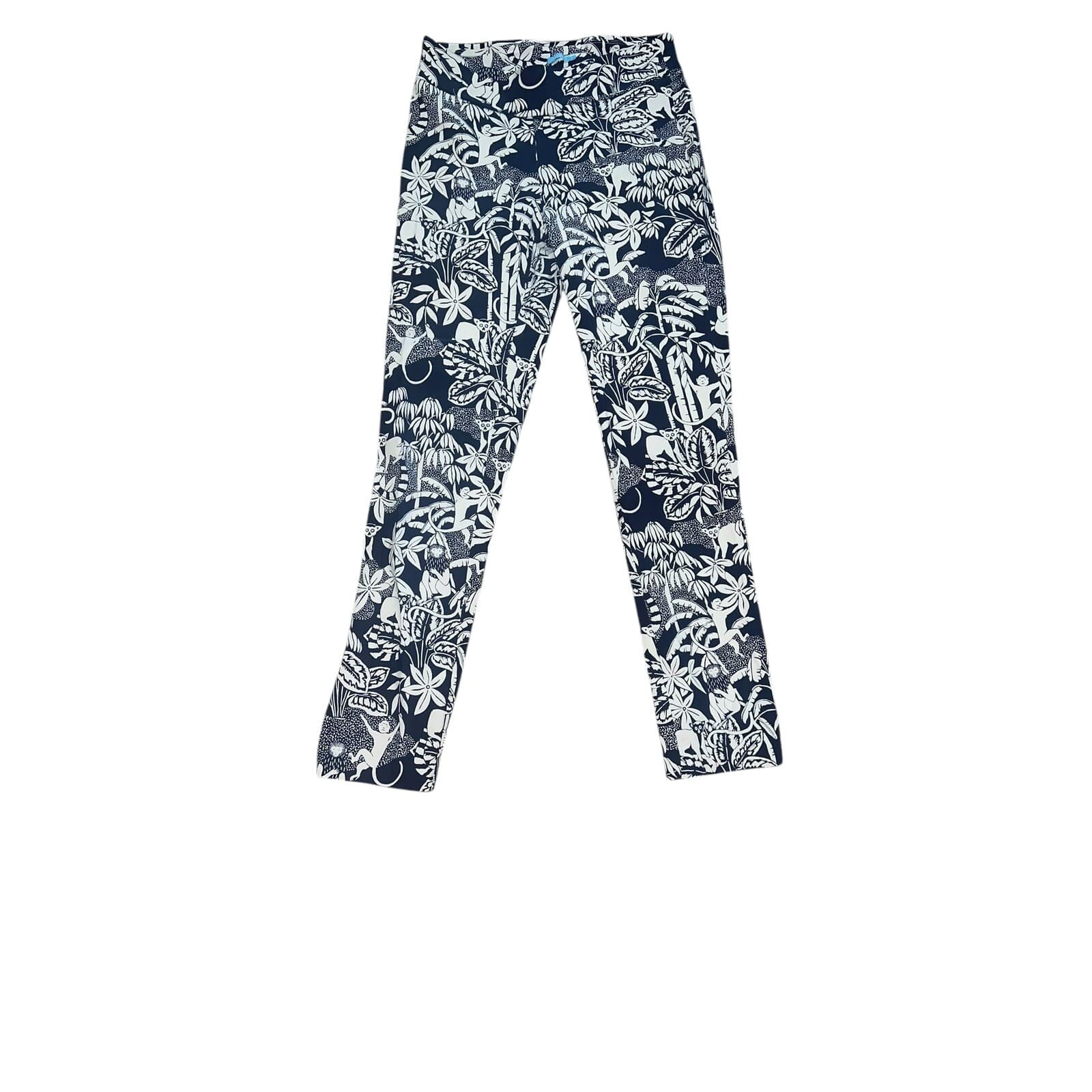 J. Mclaughlin Stretchy batik Monkey Print s6 momcore resort wear kawall - Thumbnail 3