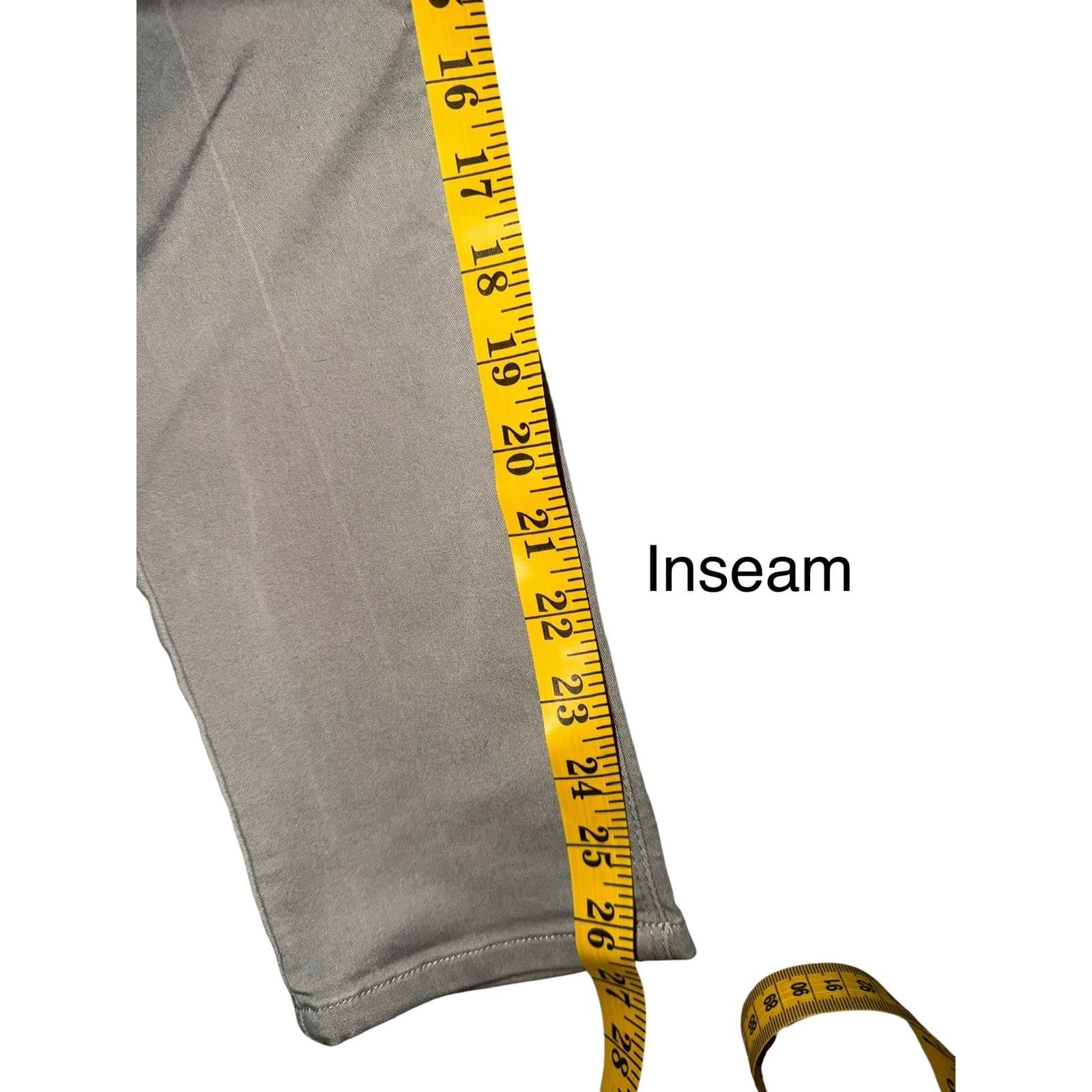 Democracy Ab Technology Skinny Ankle Jeans Sz 4 Gray Mid Rise Dark Academia - Thumbnail 4