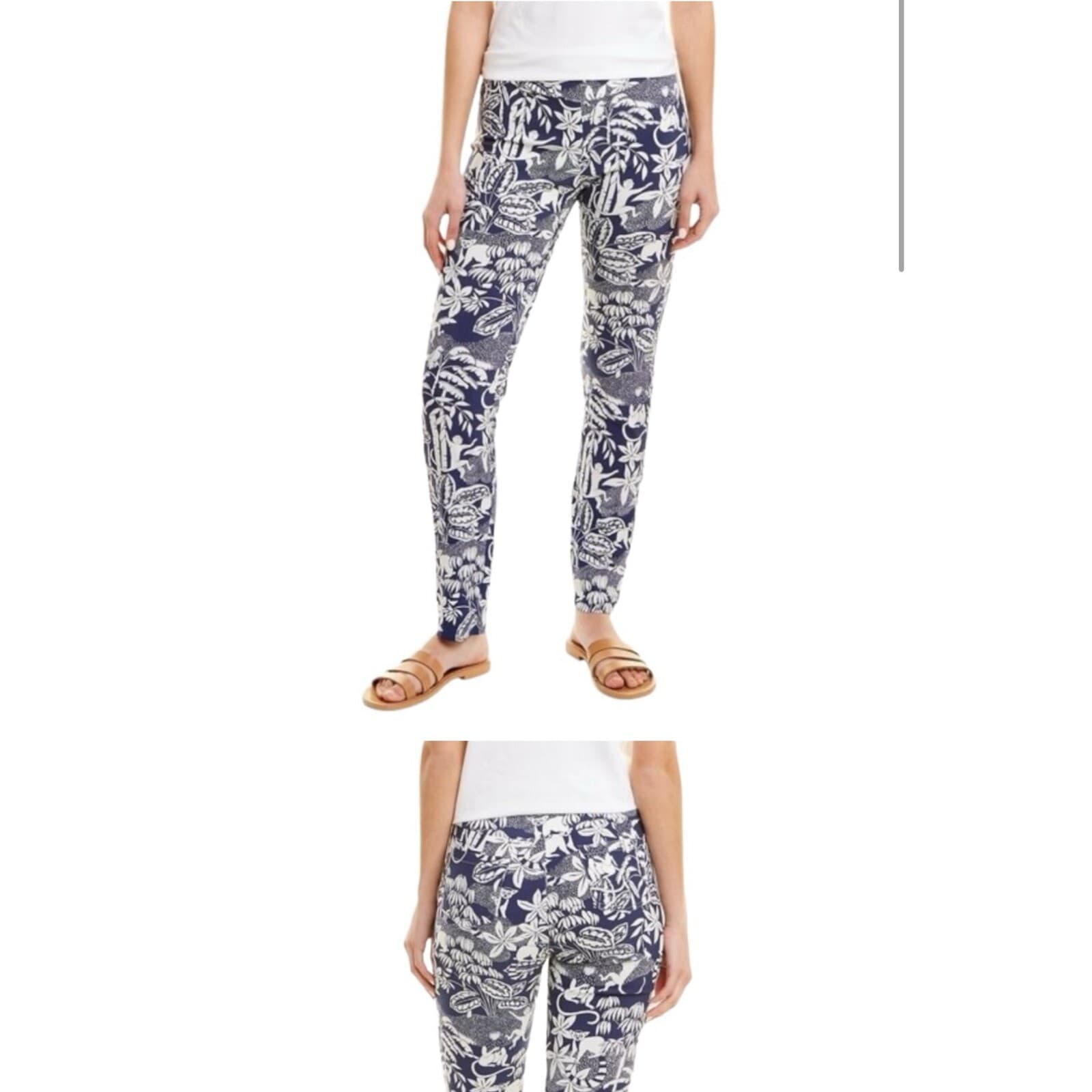 J. Mclaughlin Stretchy batik Monkey Print s6 momcore resort wear kawall - Thumbnail 2