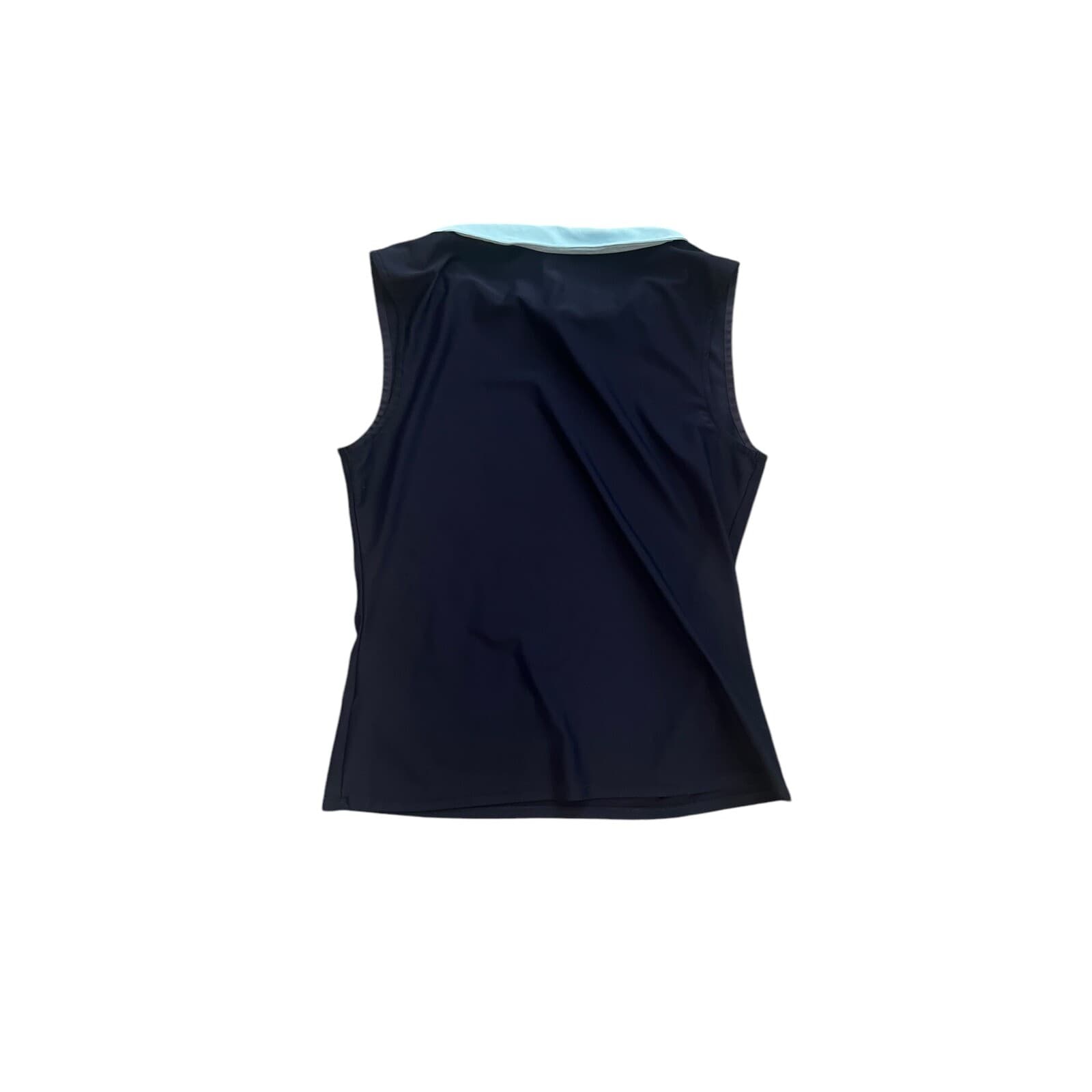 movetes top active/athleisure Peter Pan pointer blue short sleeves M - Thumbnail 2