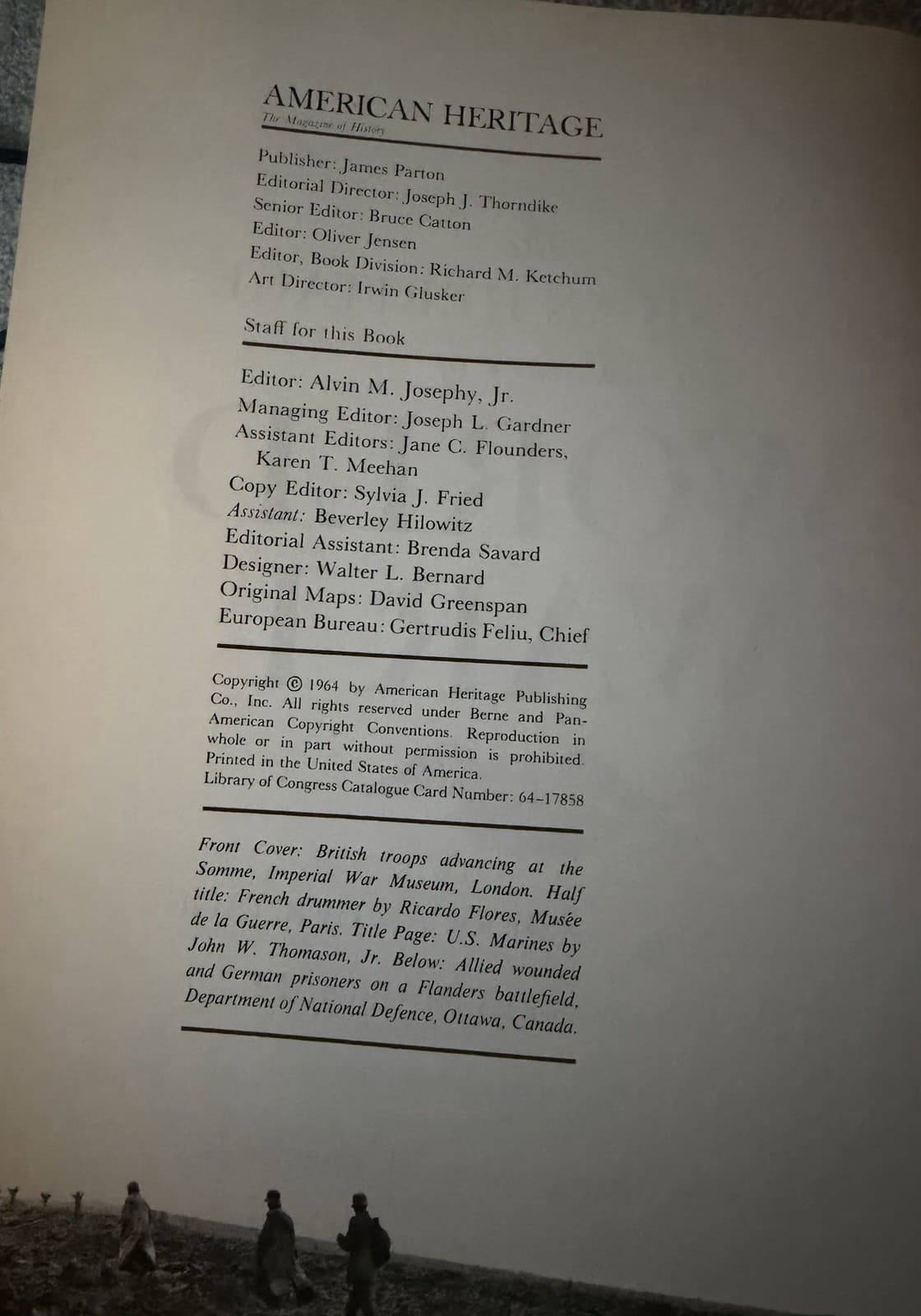 American Heritage History of World War I – 1964 First Edition Hard - Thumbnail 5