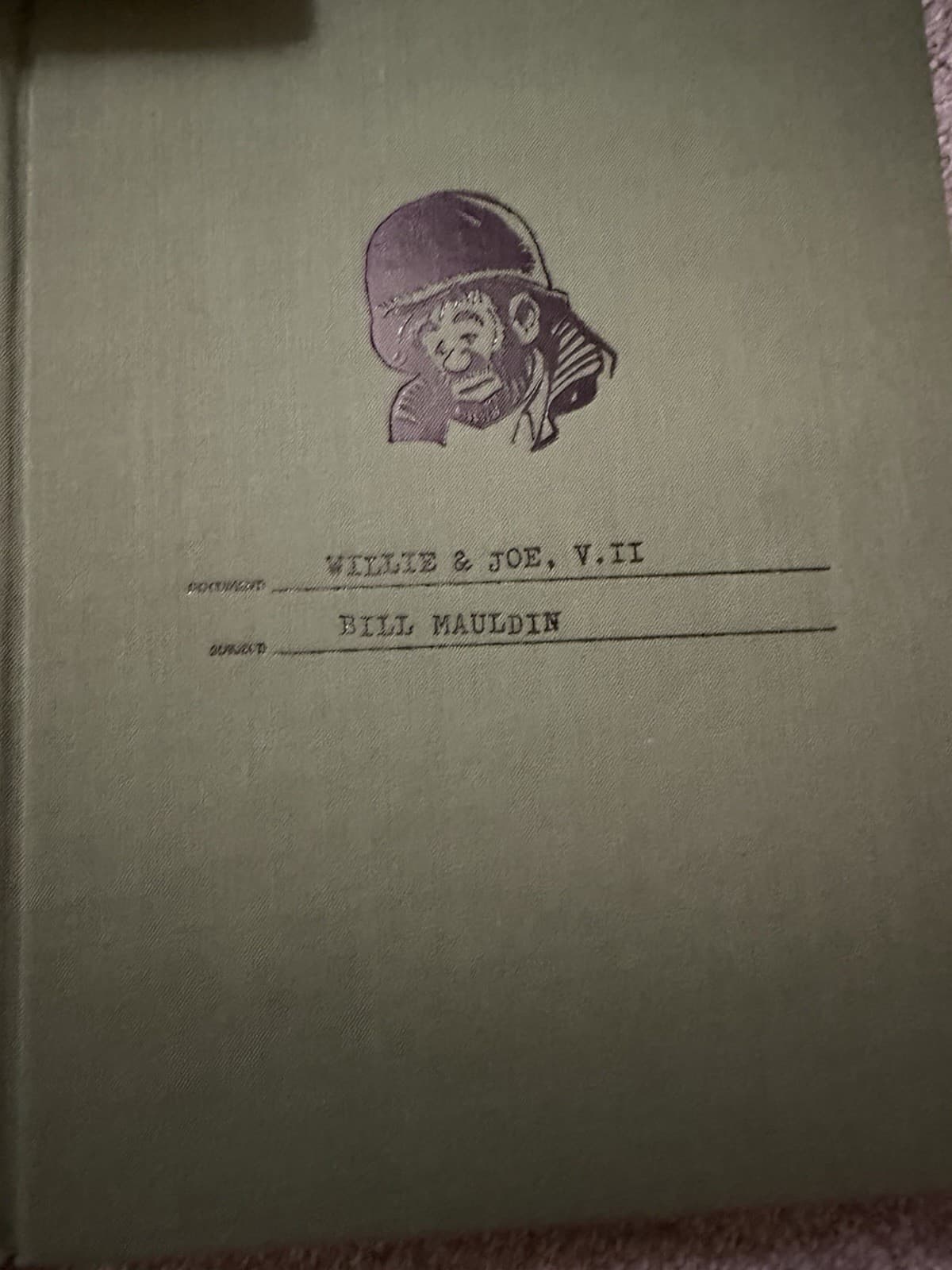 Willie & Joe: The WWII Years First Edition - Thumbnail 5