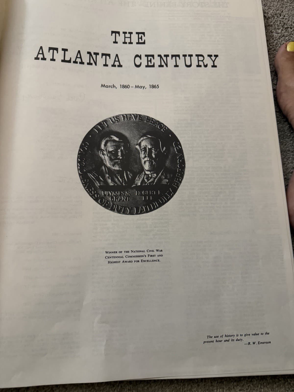 The Atlanta Century 1860–1865 by Norman Shavin First Edition - Thumbnail 8