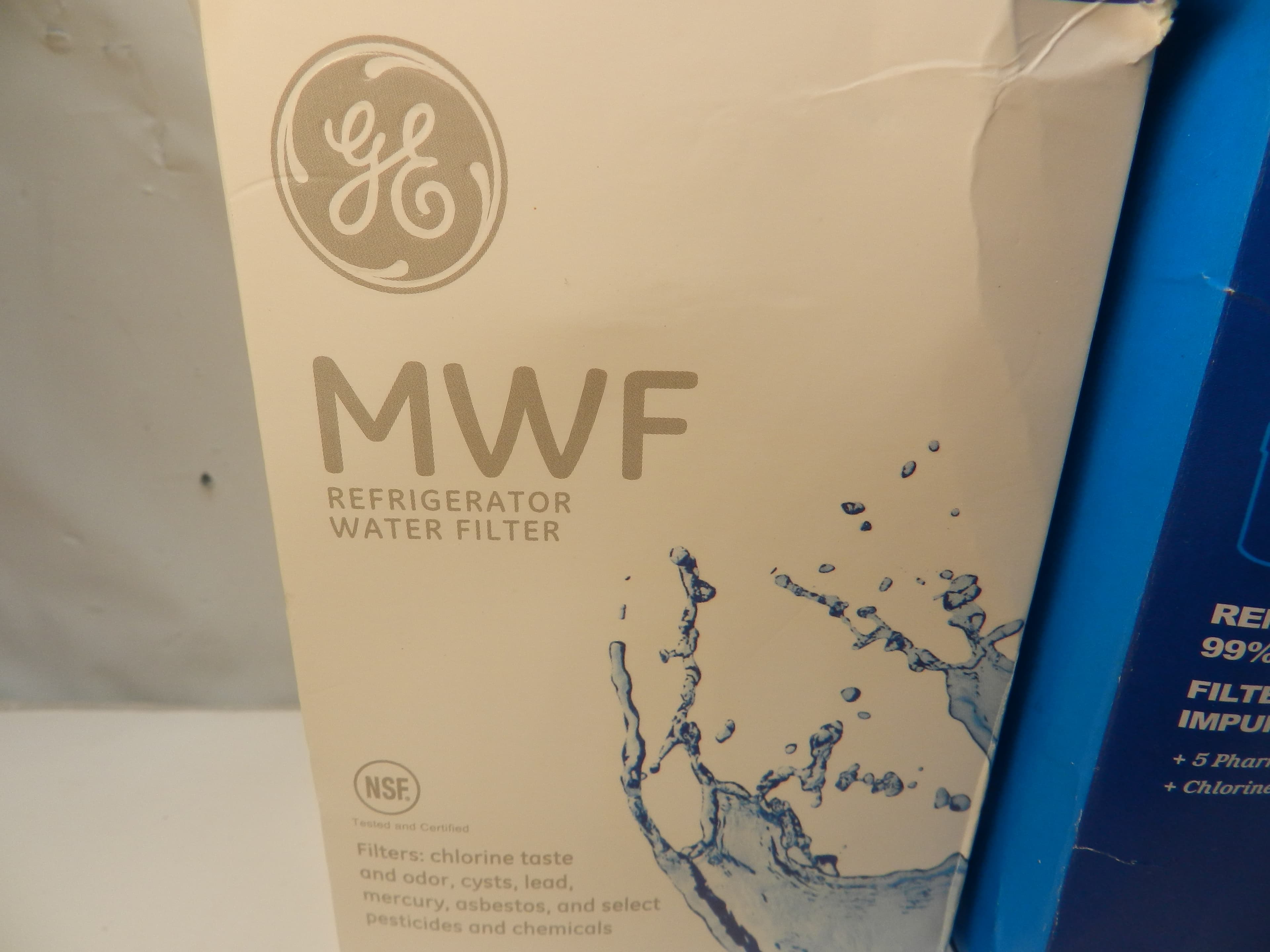 3 Pack Genuine GE Refrigerator Water Filter MWF NEW SEALED  (P33K) - Thumbnail 7