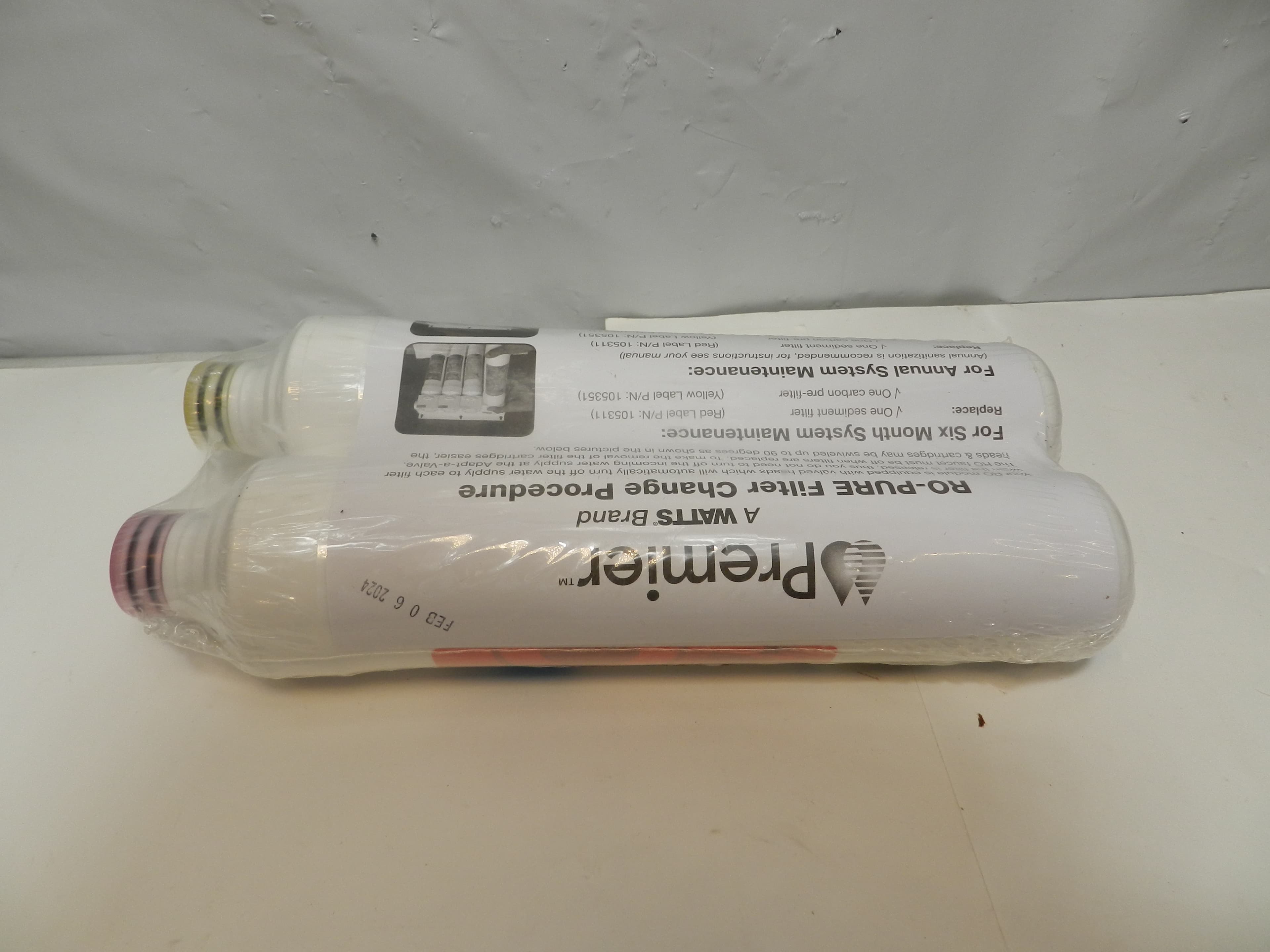 Watts Premier Filters Sediment Pre-Carbon Yellow WP105351 Red WP105311 (P34K) - Thumbnail 6