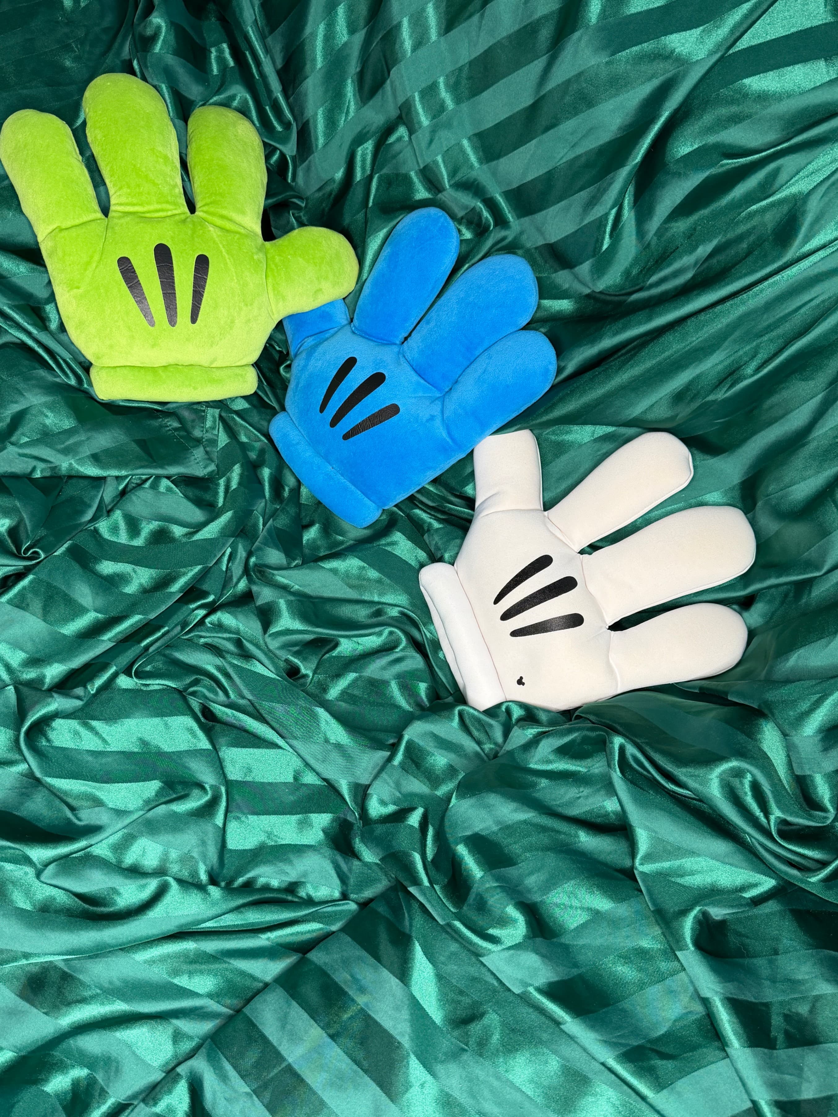 TRIO of Disney Parks Glove Plush Pillows - Thumbnail 2