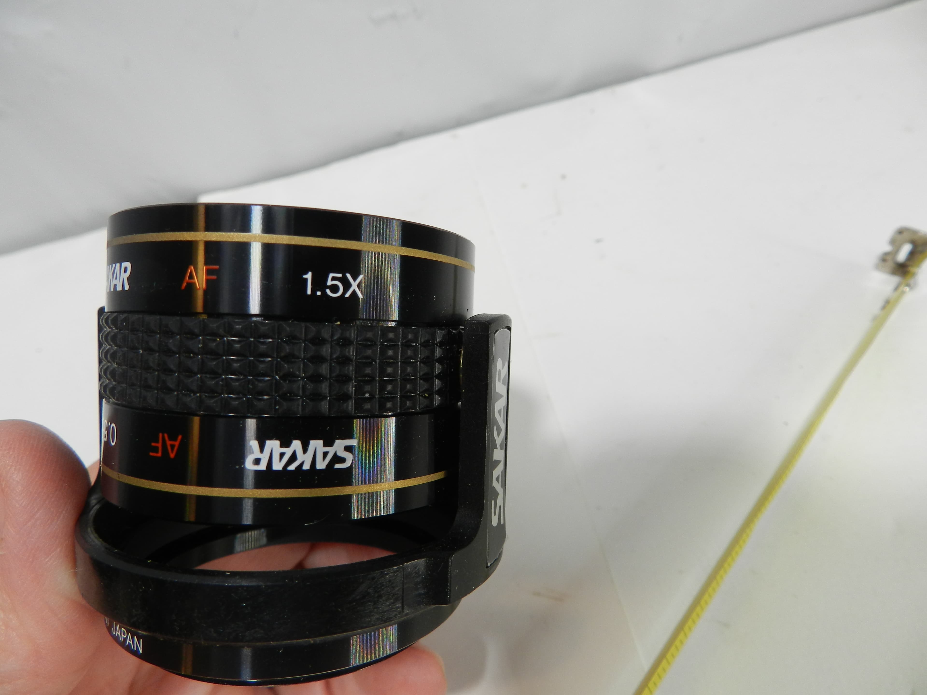 Sakar AF 0.55 X & Sakar AF 1.5 X Twin Video Lens (P36J) - Thumbnail 5