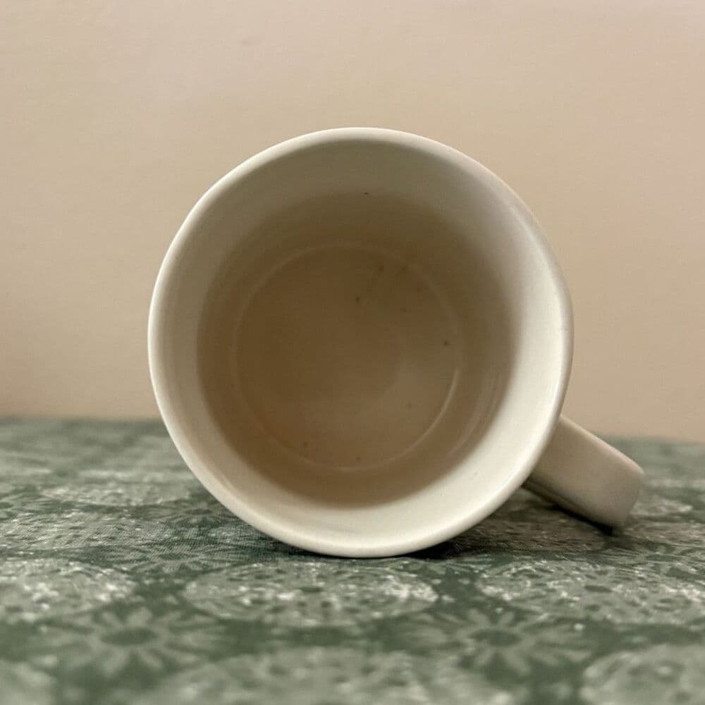 Fruit Motif Stoneware Mug Vtg Farmhouse Cottage - Thumbnail 4