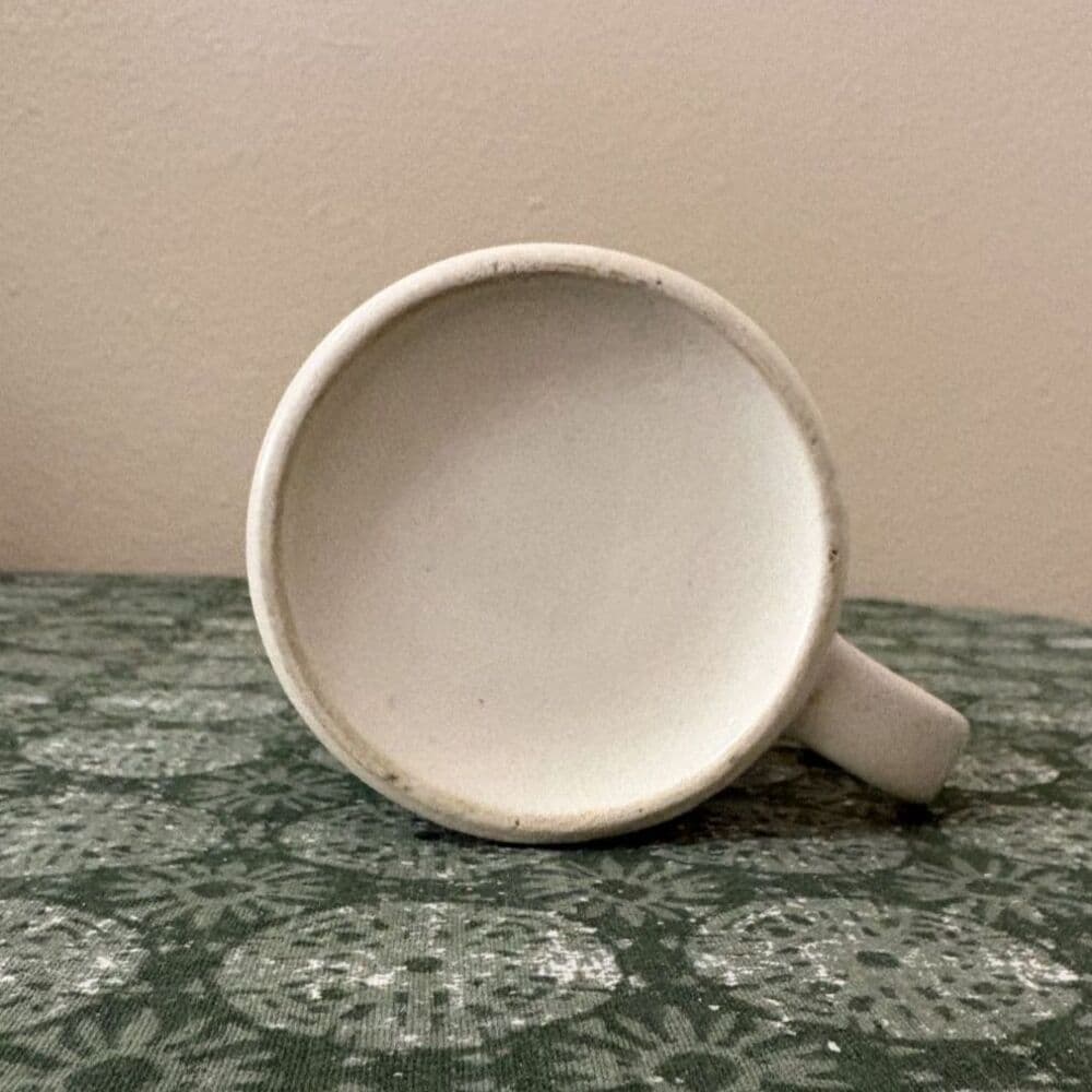 Fruit Motif Stoneware Mug Vtg Farmhouse Cottage - Thumbnail 5