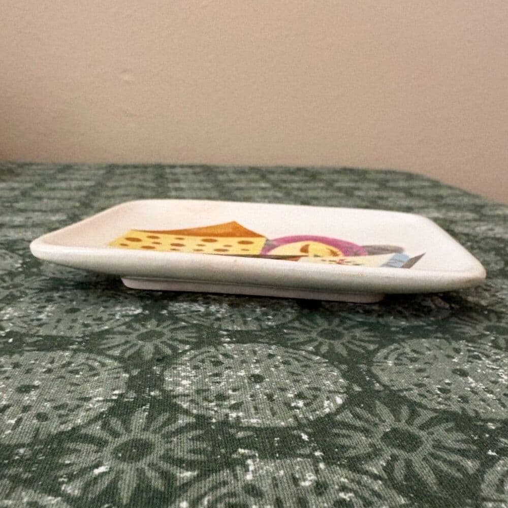 Cheese Plate Mid Century Small Serving Dish - Thumbnail 3
