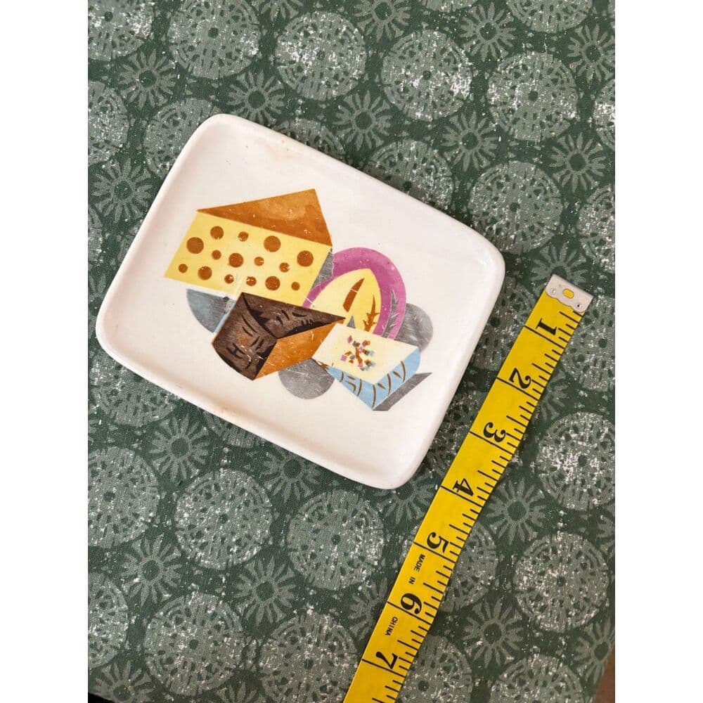 Cheese Plate Mid Century Small Serving Dish - Thumbnail 6