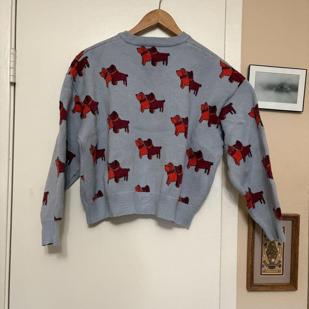 Dog Sweatshirt Find-me-now Women's Blue Large - Thumbnail 3