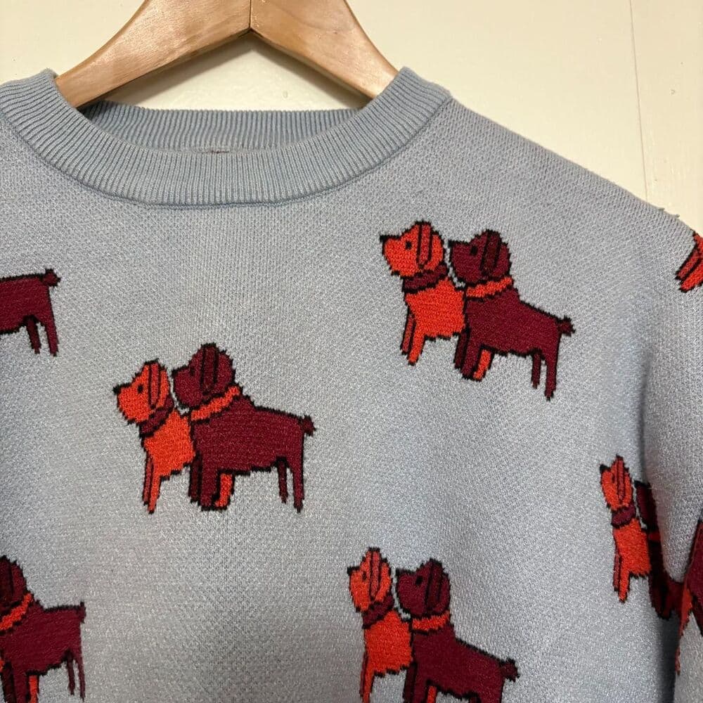 Dog Sweatshirt Find-me-now Women's Blue Large - Thumbnail 4
