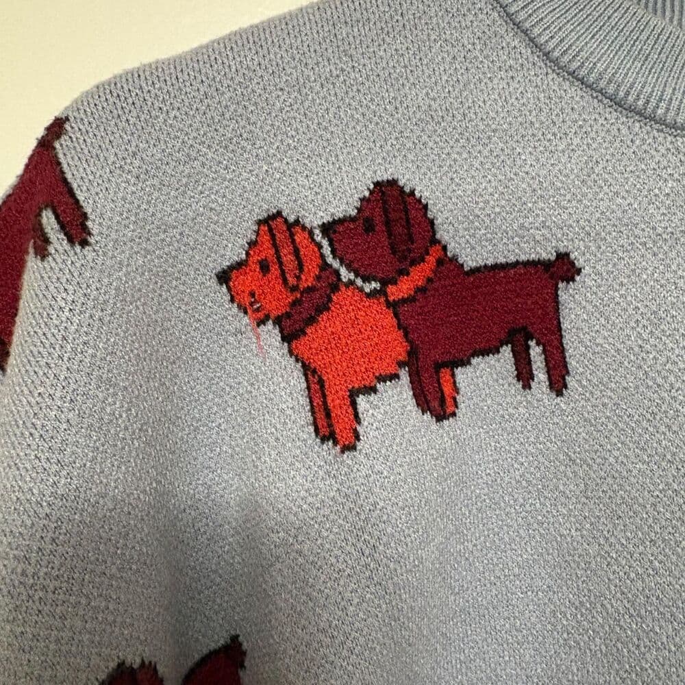 Dog Sweatshirt Find-me-now Women's Blue Large - Thumbnail 5