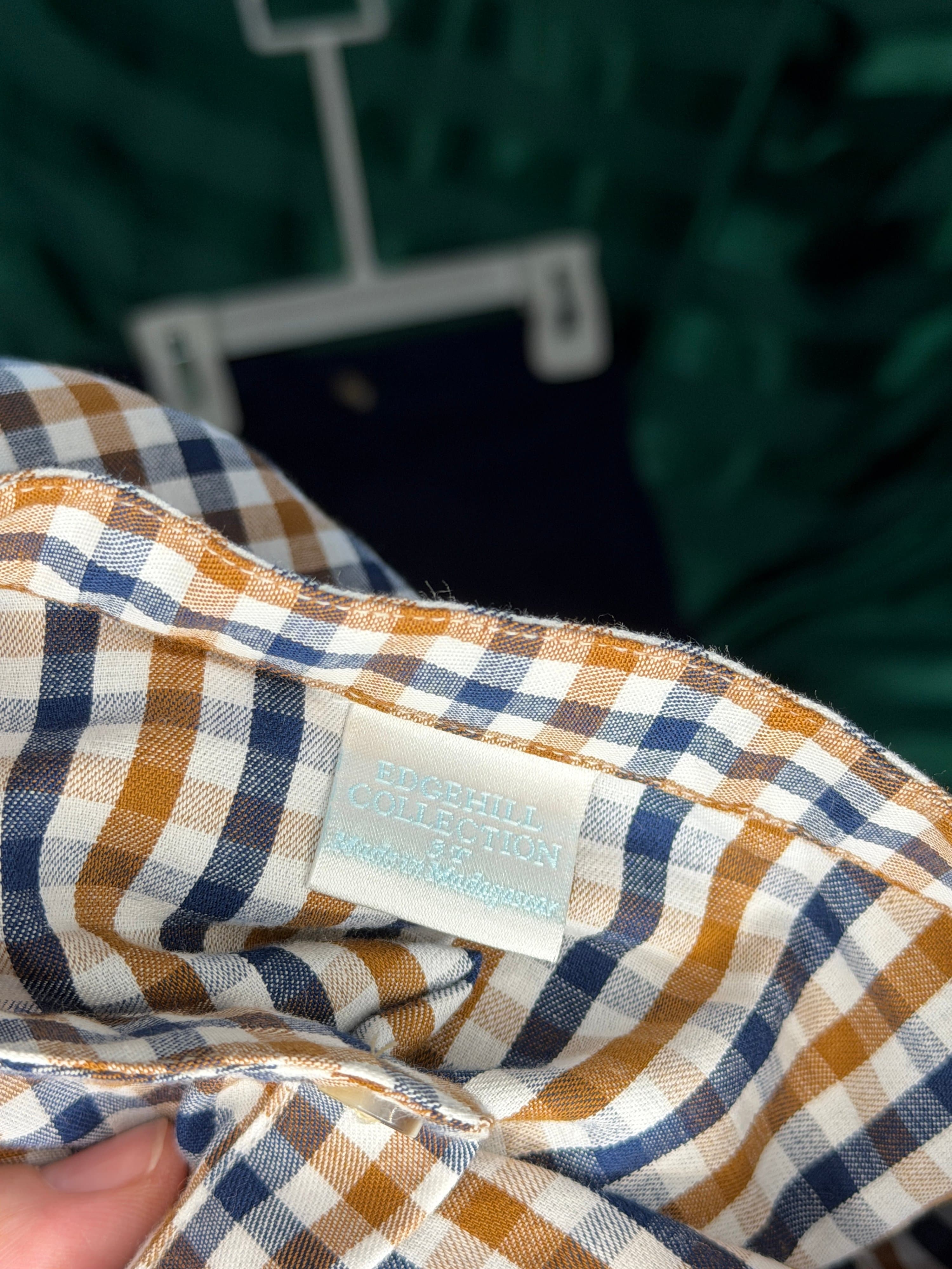 Edgehill Collection Kids Plaid Shirt & Navy Pants Set (Pick your Size and Color) - Thumbnail 10