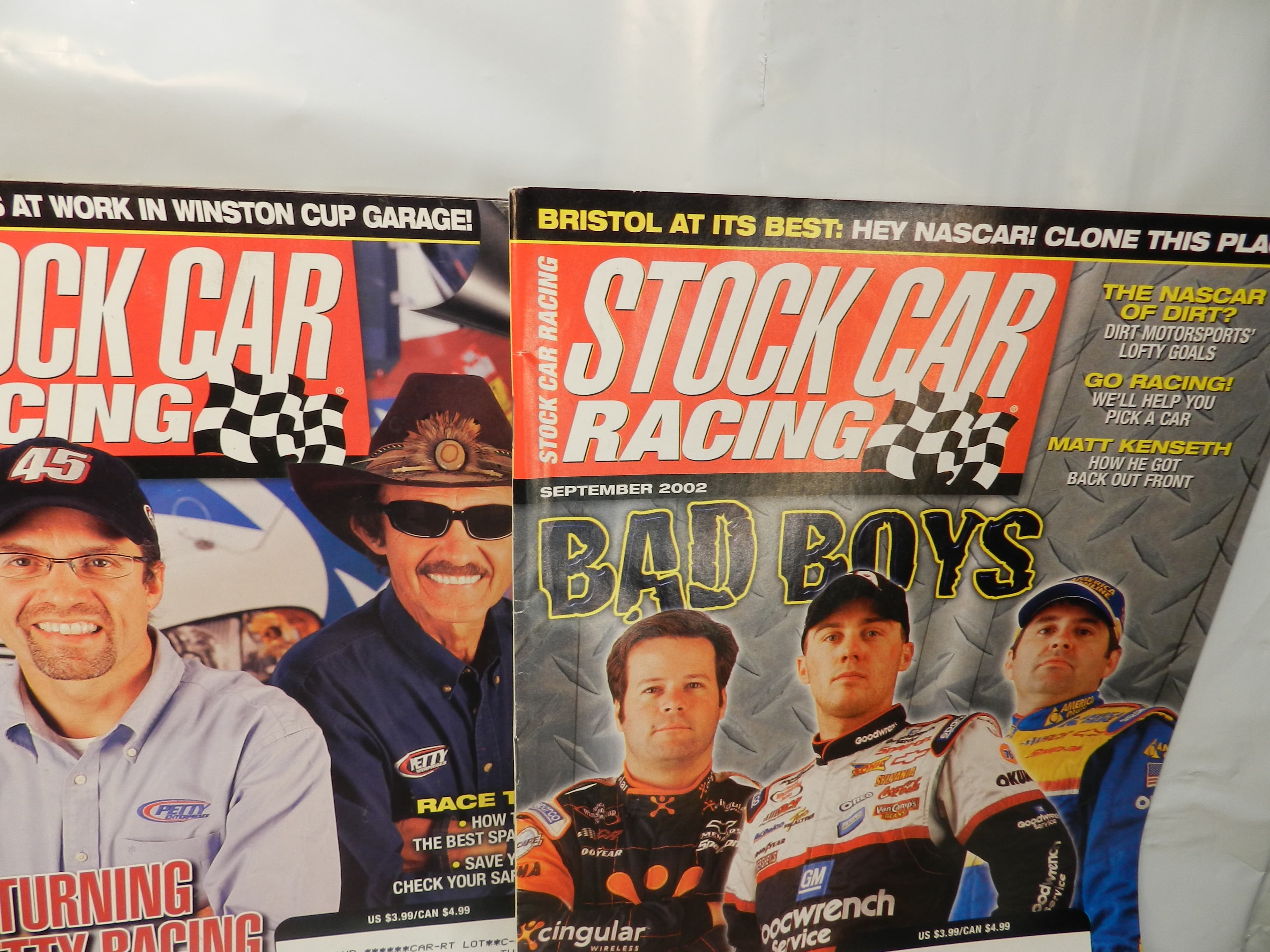 6 Issues Stock Car Racing Magazines 2002 & 2003  (P44J) - Thumbnail 2
