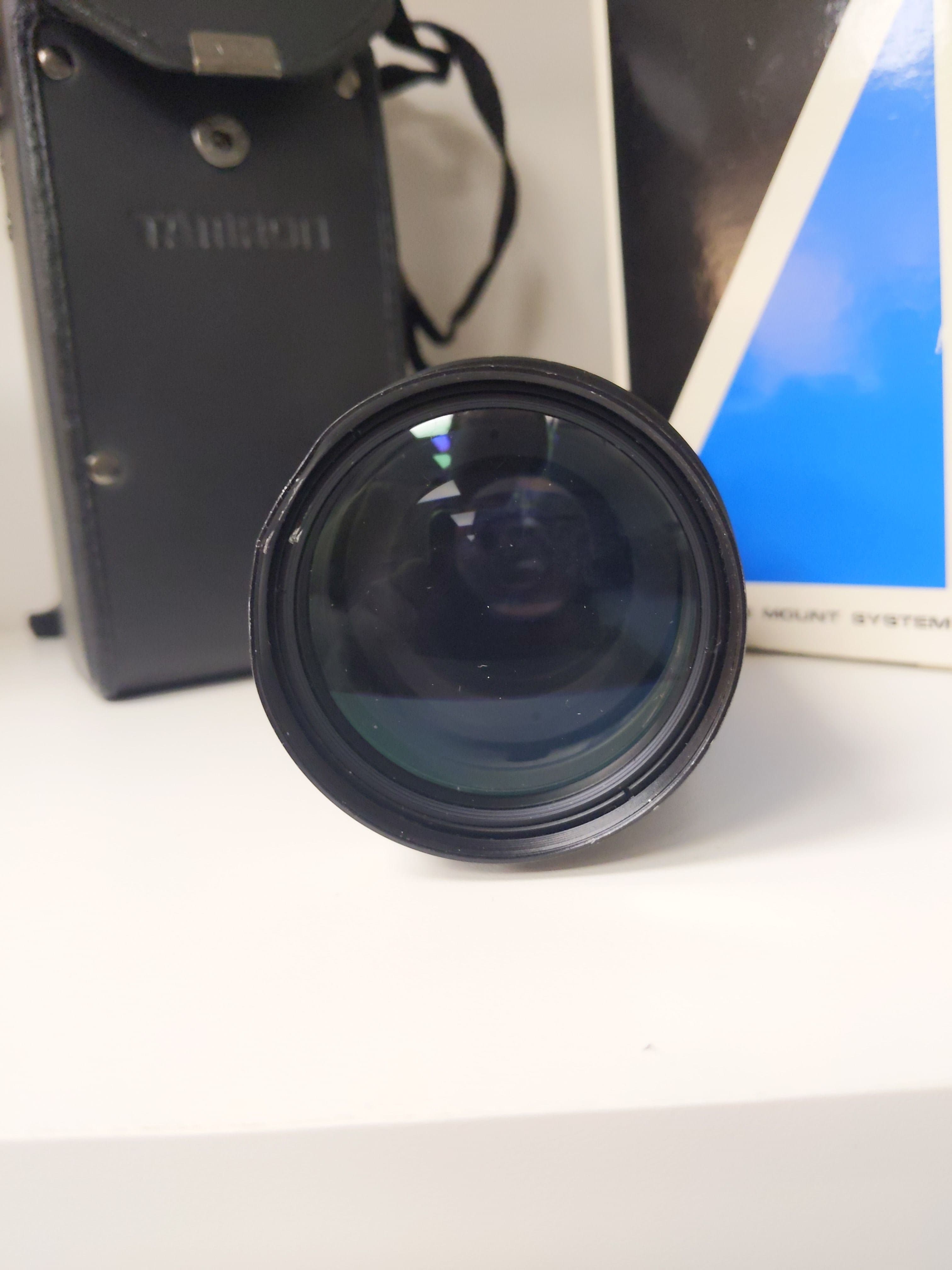 Tamron 80-210mm f/3.8-4 Lens w/ Adaptall-2 Mount System & Original Box/Leather Case/Paperwork #0991 - Thumbnail 2