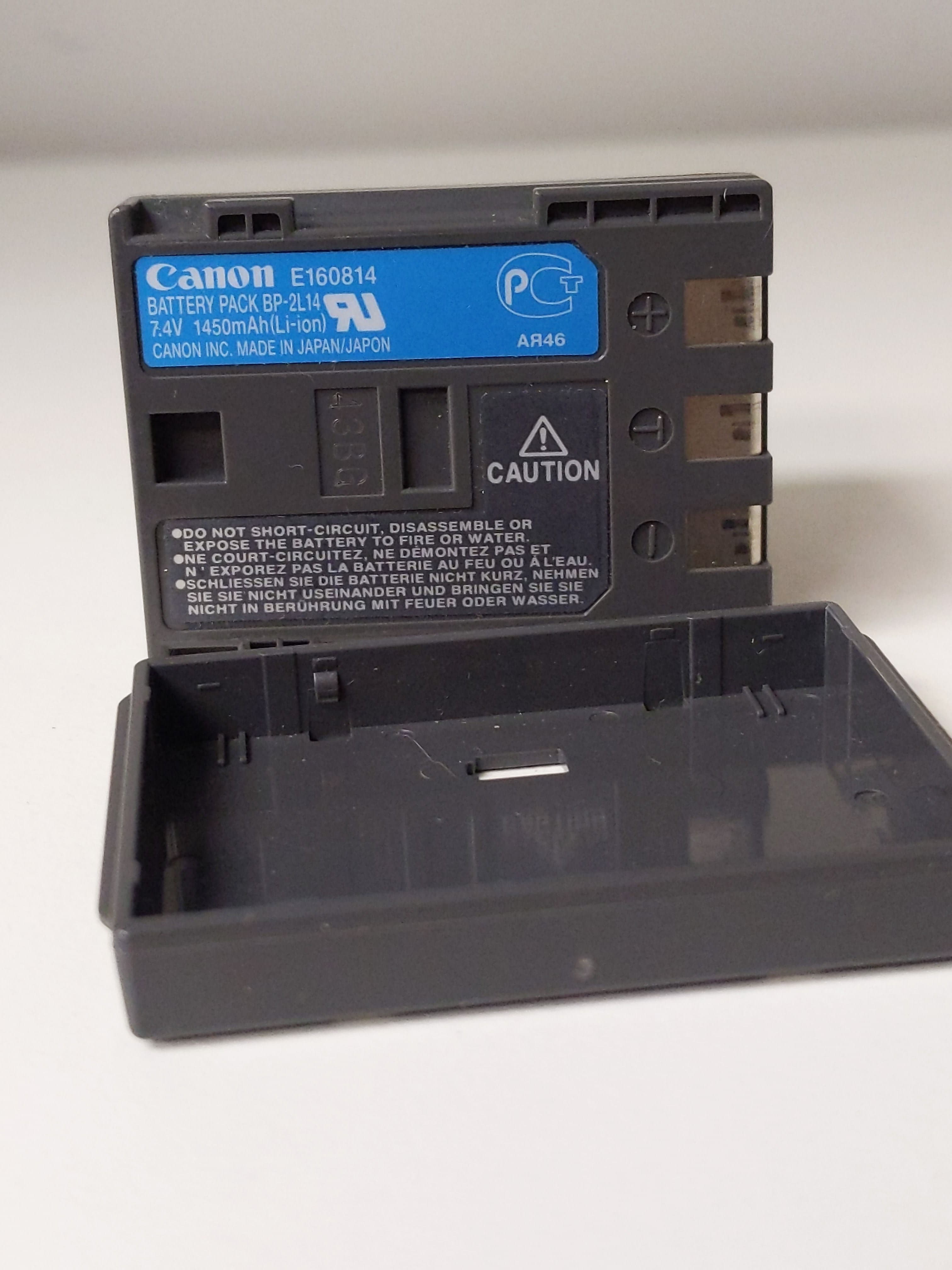 Canon Li-Ion Battery Pack BP-2L14 for Canon ZR300 Camcorder #0990 - Thumbnail 2