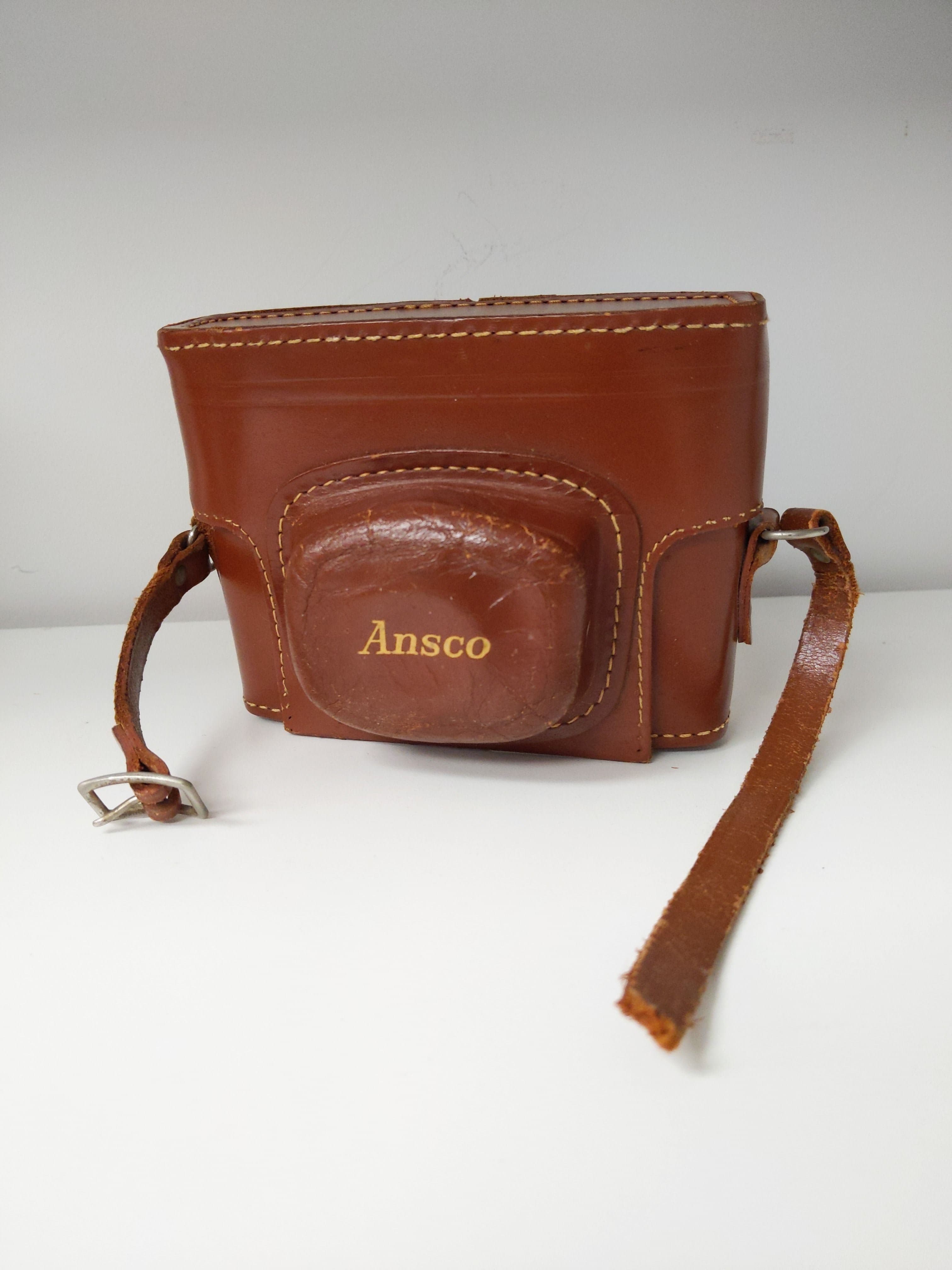 Ansco Memar Pronto 45mm f/2.8 Lens 35mm Film Camera w/ Leather Case #1017 - Thumbnail 3