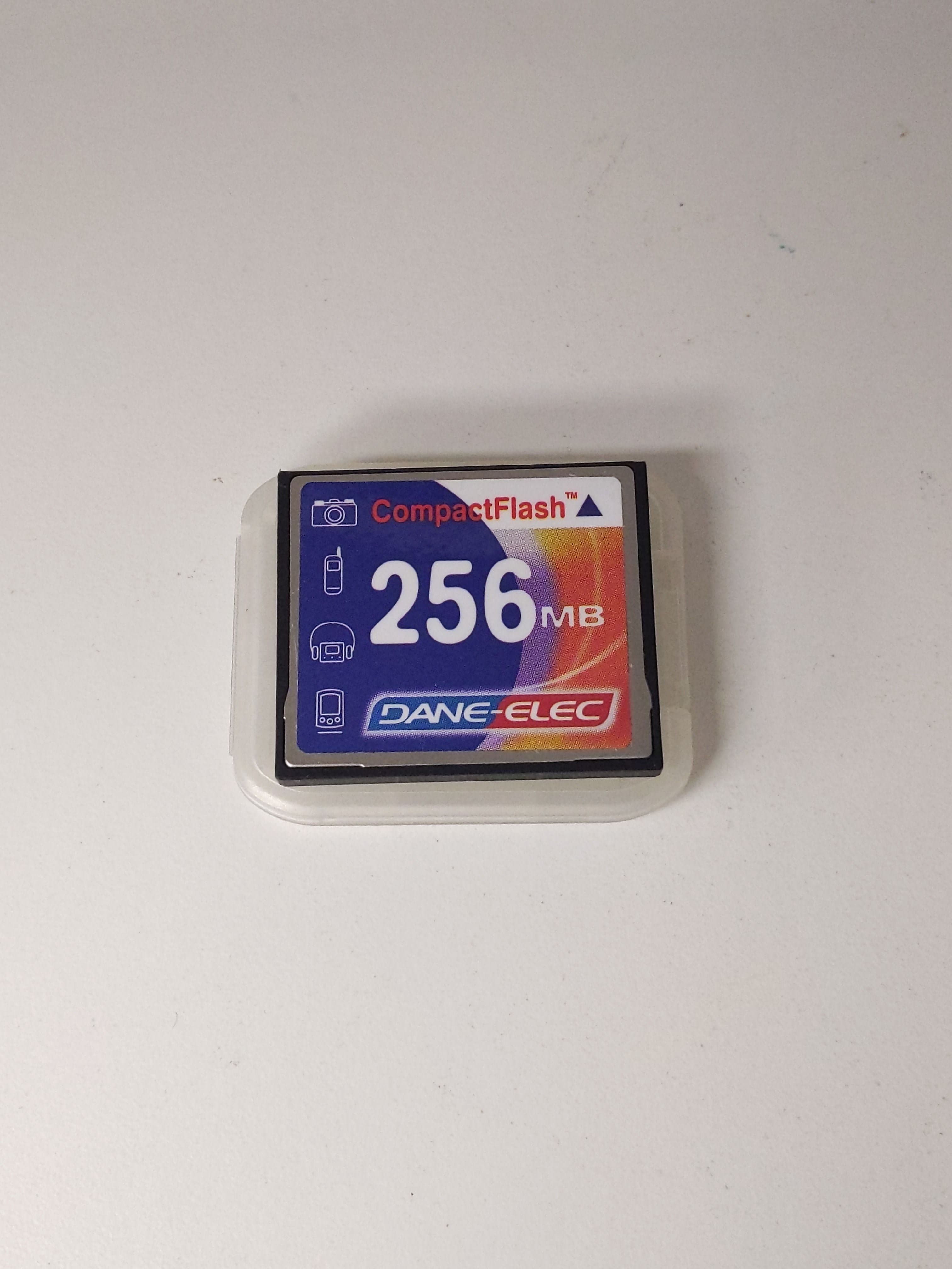 Dane-Elec Compact Flash Card (256MB) w/ Case #0985